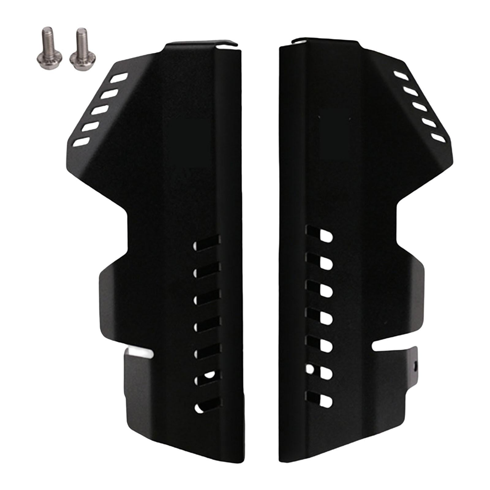 2x Radiator Grille Side Guard Cover Aluminum Alloy for Yamaha Black