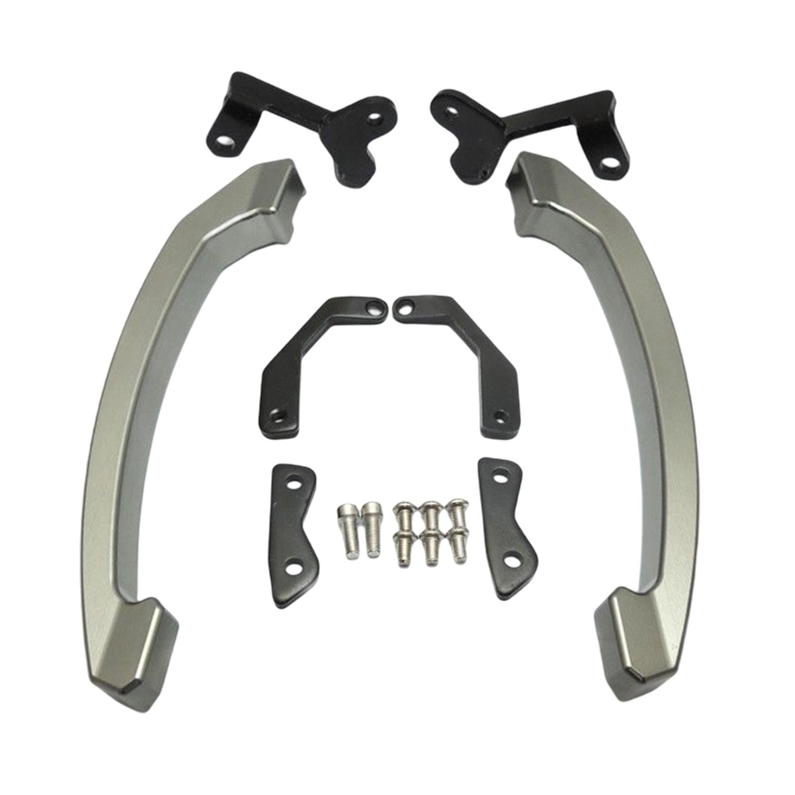 1 Pair Motorcycle Passenger Grab Bars for Yamaha MT-07 FZ-07 2013-2016 Titanium