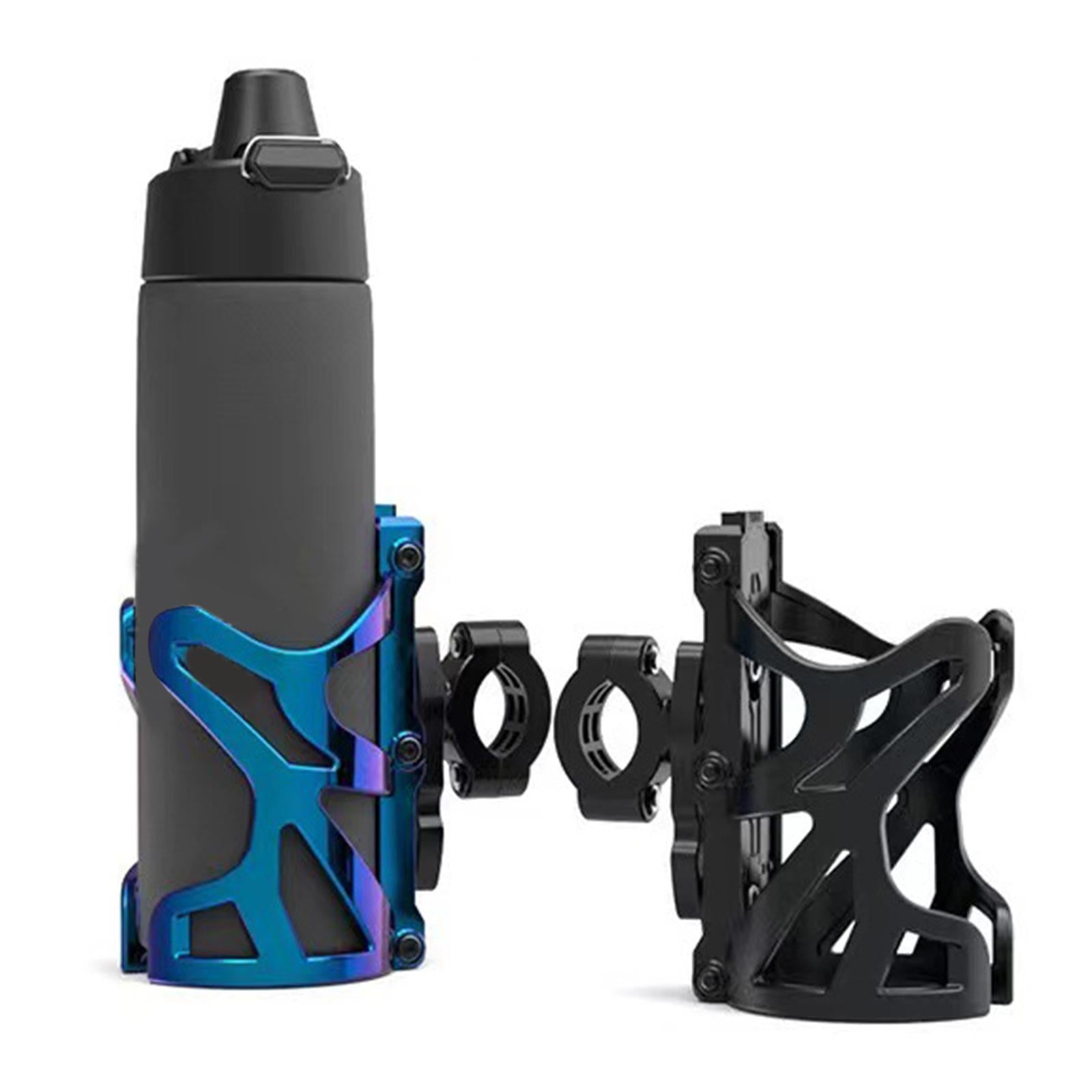 Motorcycle Drink Cup Holder Cup Stand Fit for Bike Handlebar Motorcycle Blue 