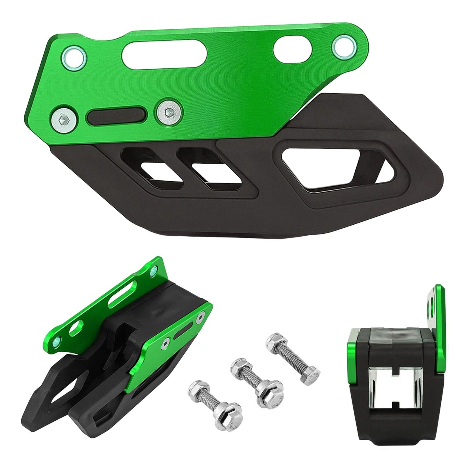 Chain Guide Guard Protector Protection Adjustable for Most Motorcycle Green