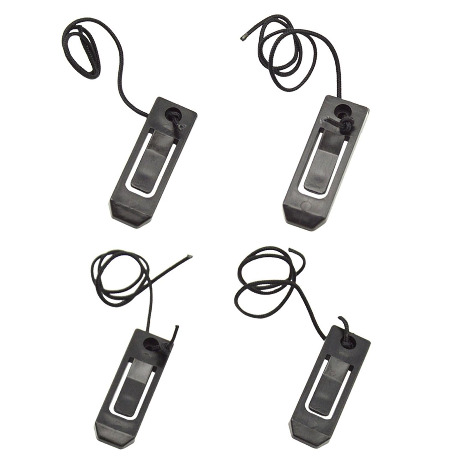 2x4Pcs Surfing Watershed Fish Fin Clip Buckle Parts for Water Ski Board