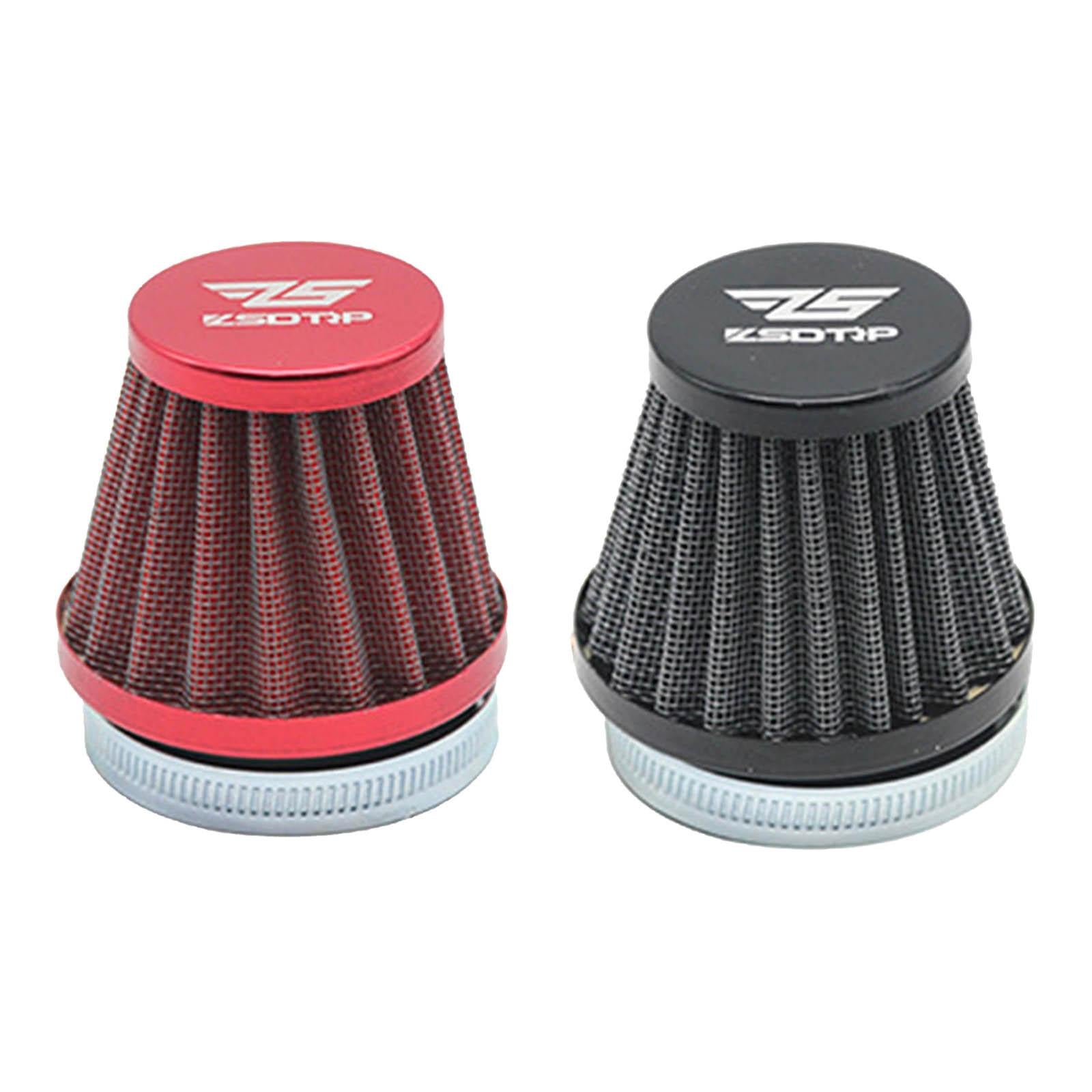 Motorcycle Air Filter Professional Direct Replaces Dirt Bikes ATV 35mm Red