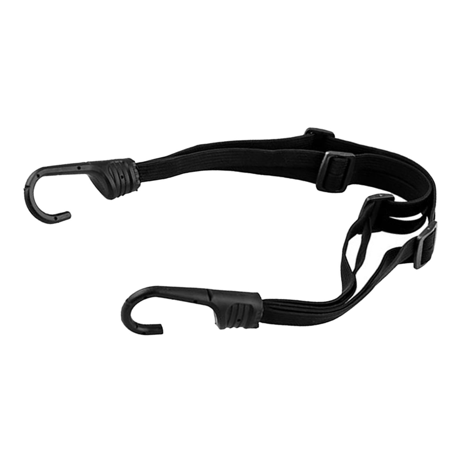Motorcycles Helmet Net with Hooks Bungee Cord Adjustable for Luggage