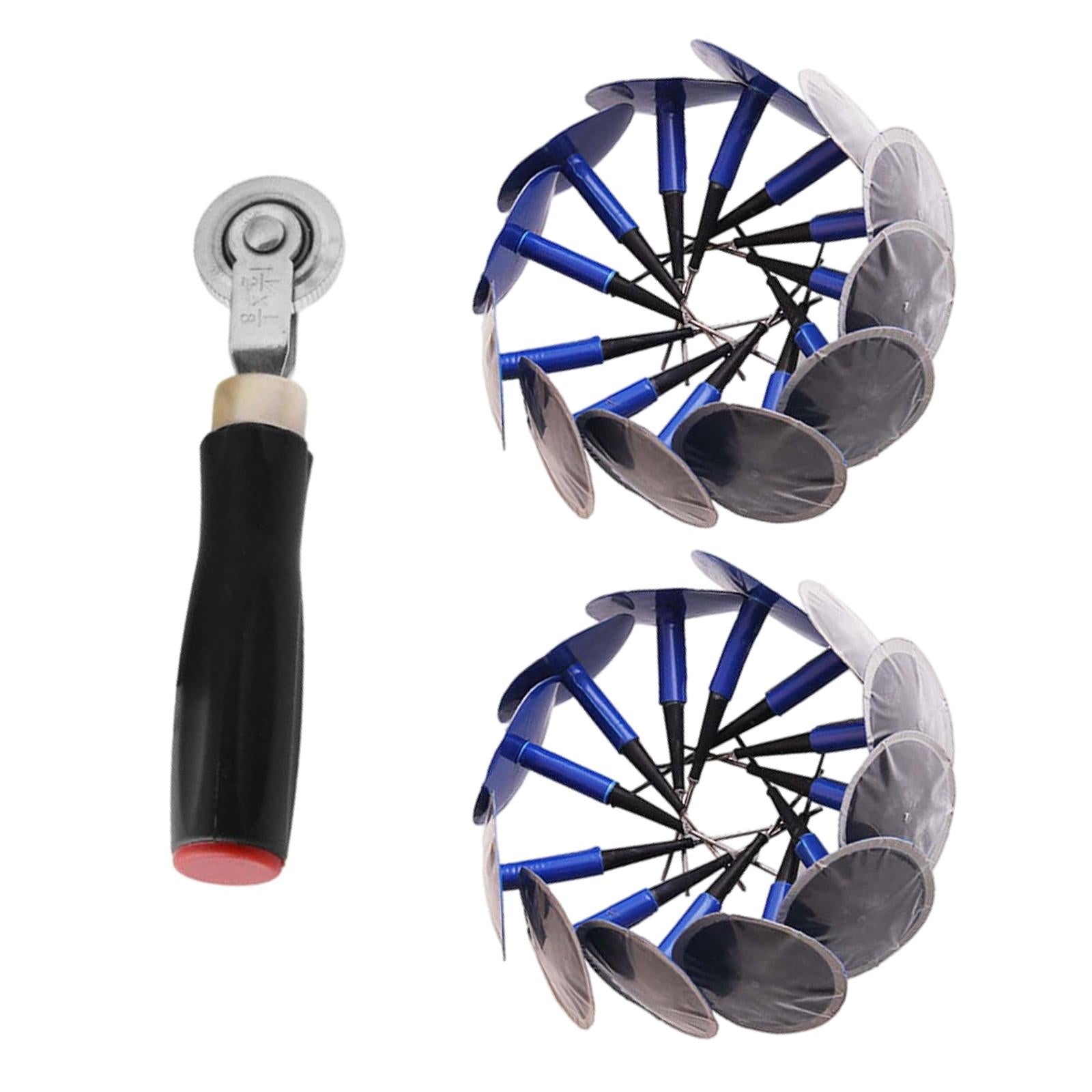 Tyre Repair Plug Patch and Tire Repair Stitcher for Auto Truck Bike