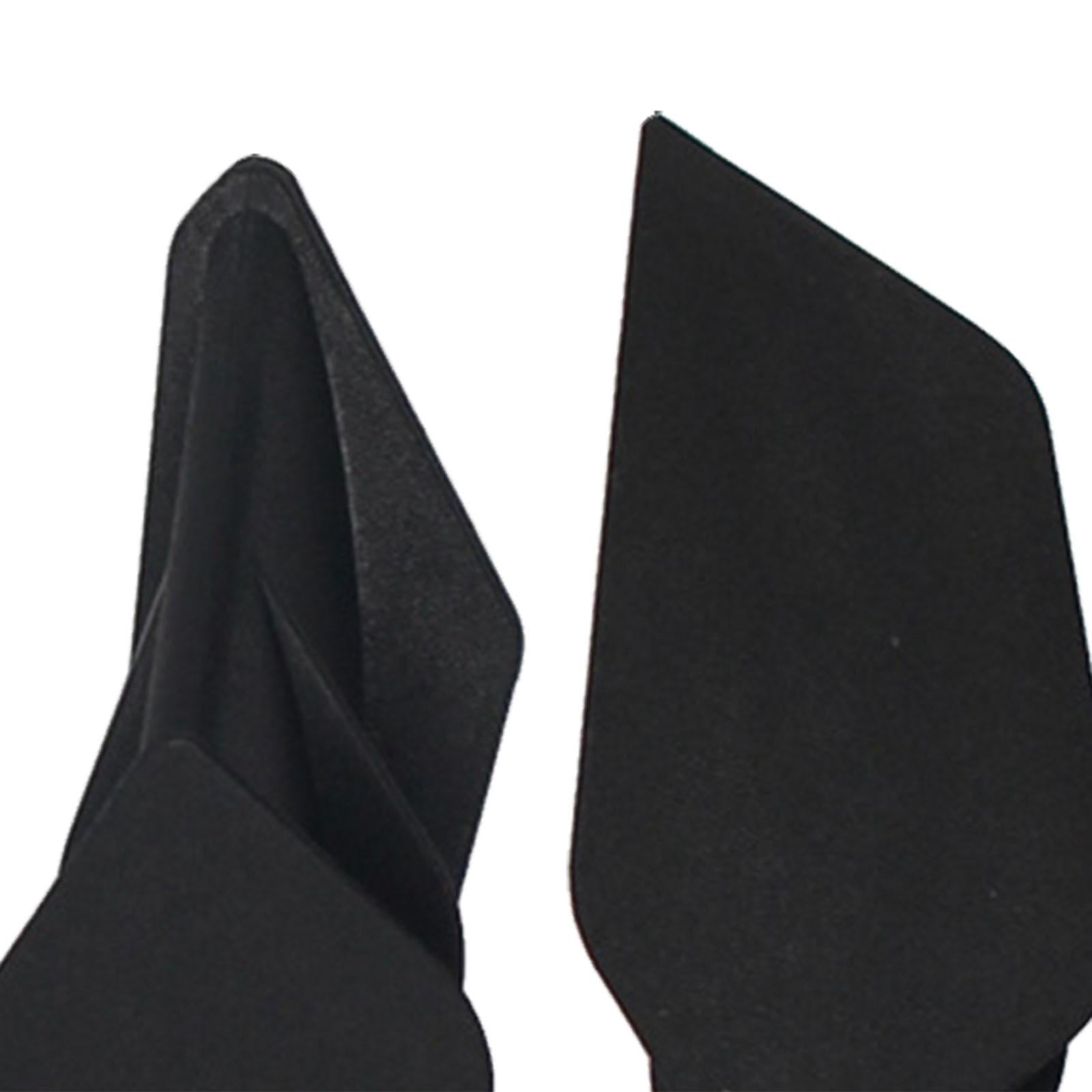 Motorcycle Scooter Dynamic Wing Kit Winglet for Honda Crf1100L 20-2021 Black