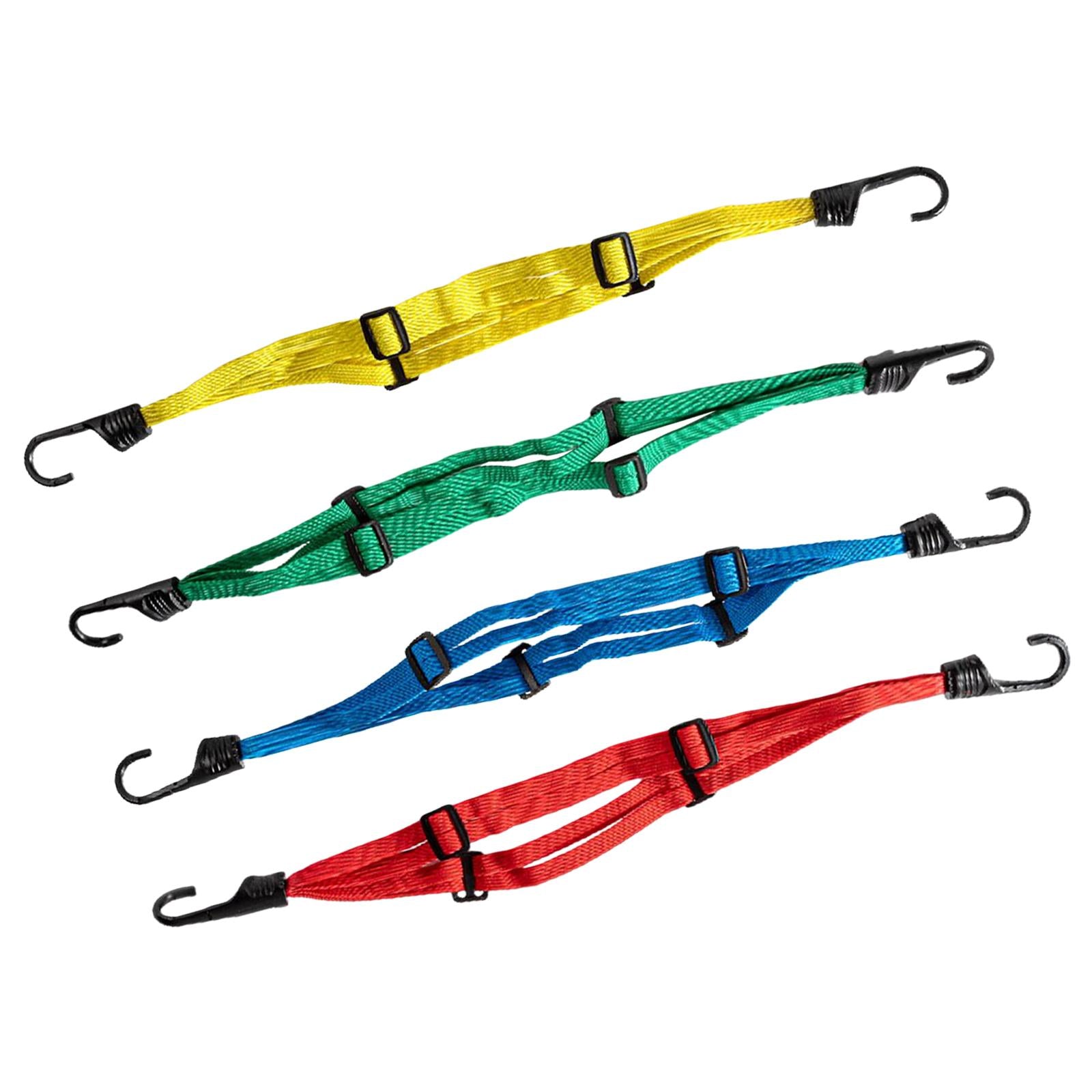 Motorcycle Luggage Helmet Strap Luggage Band Moto for Accessories Red