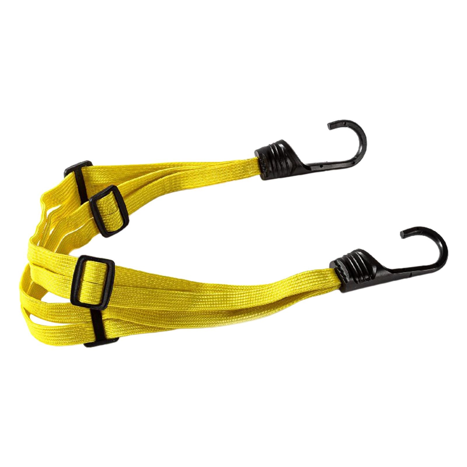 Motorcycle Luggage Helmet Strap Luggage Band Moto for Accessories Yellow
