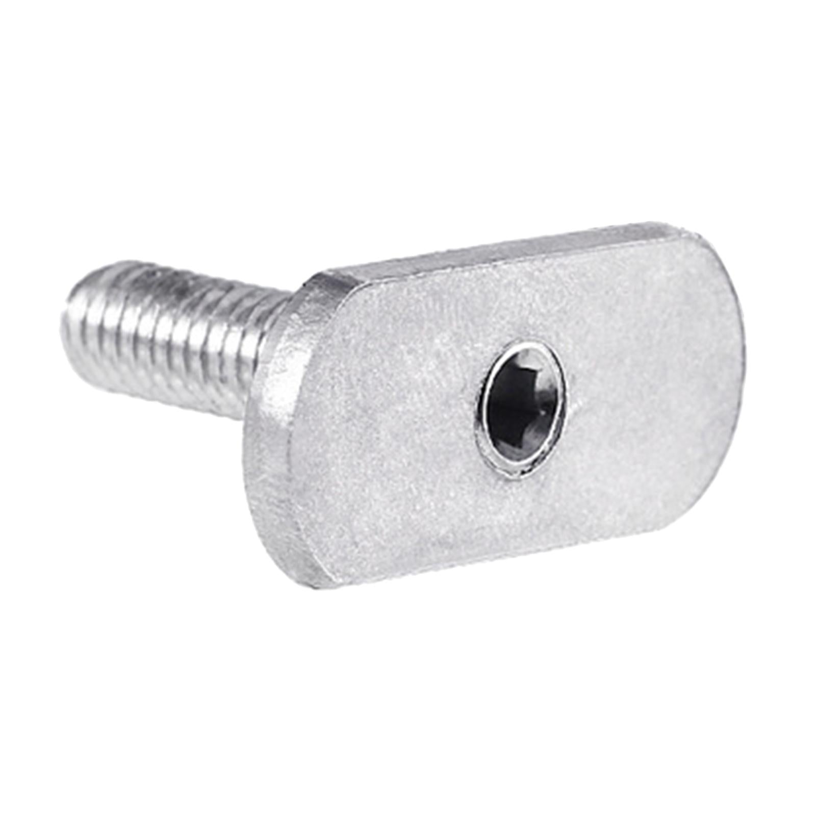 4xKayak Rail/Track Screw & Nut Sliding T Nut Thread Hammer Head Tool M6 6mm