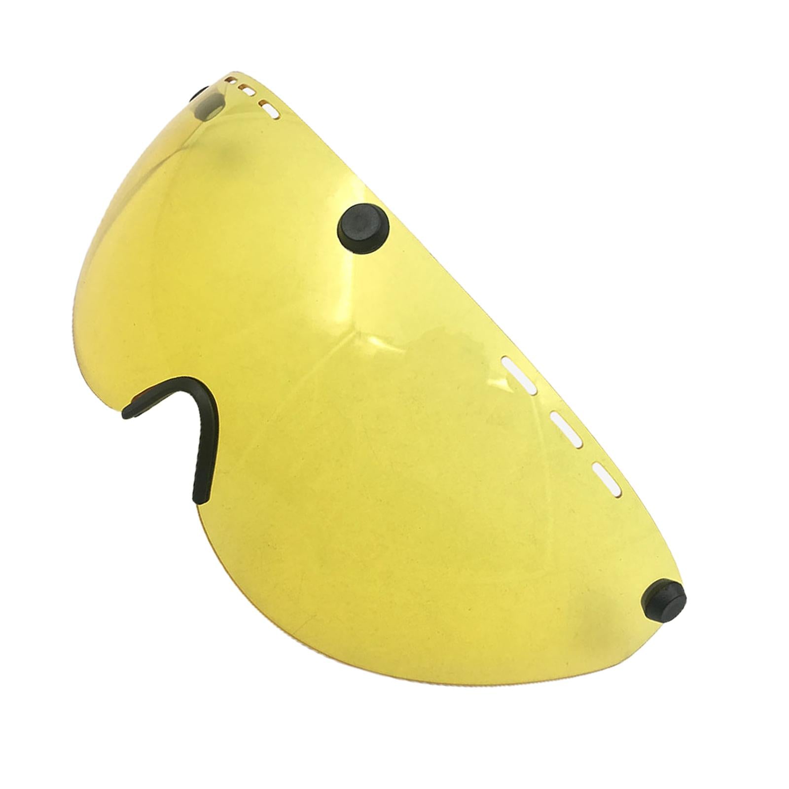 Motorcycle Helmet Glasses Magnetic Men Women Protective Cover Yellow
