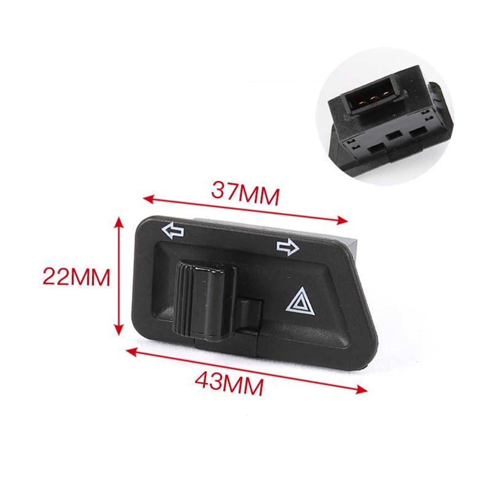 3xTurn Signal Switch Button for Gy6 50cc 125cc 150cc Scooter Replace