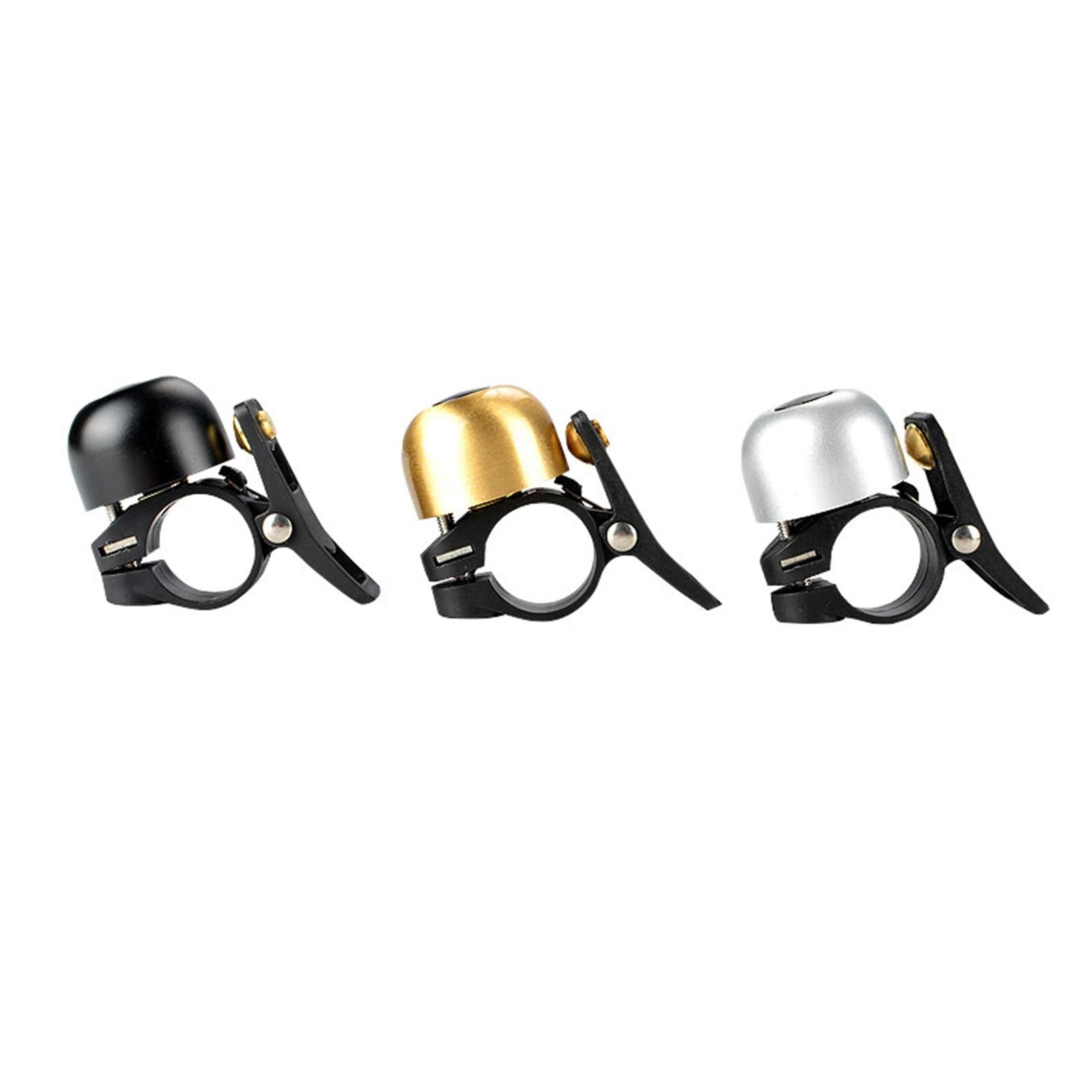 Mini Bicycle Horn Bell Small for Mountain Road Bike Men Women Copper Black