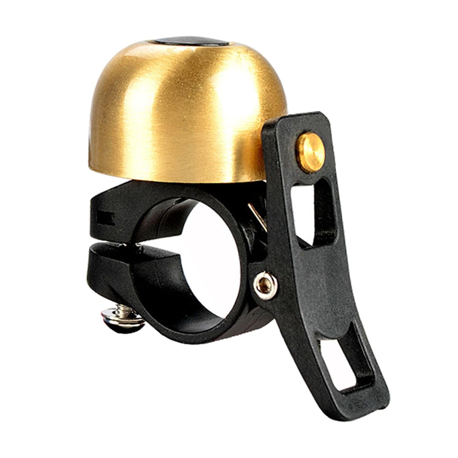 Mini Bicycle Horn Bell Small for Mountain Road Bike Men Women Copper Golden