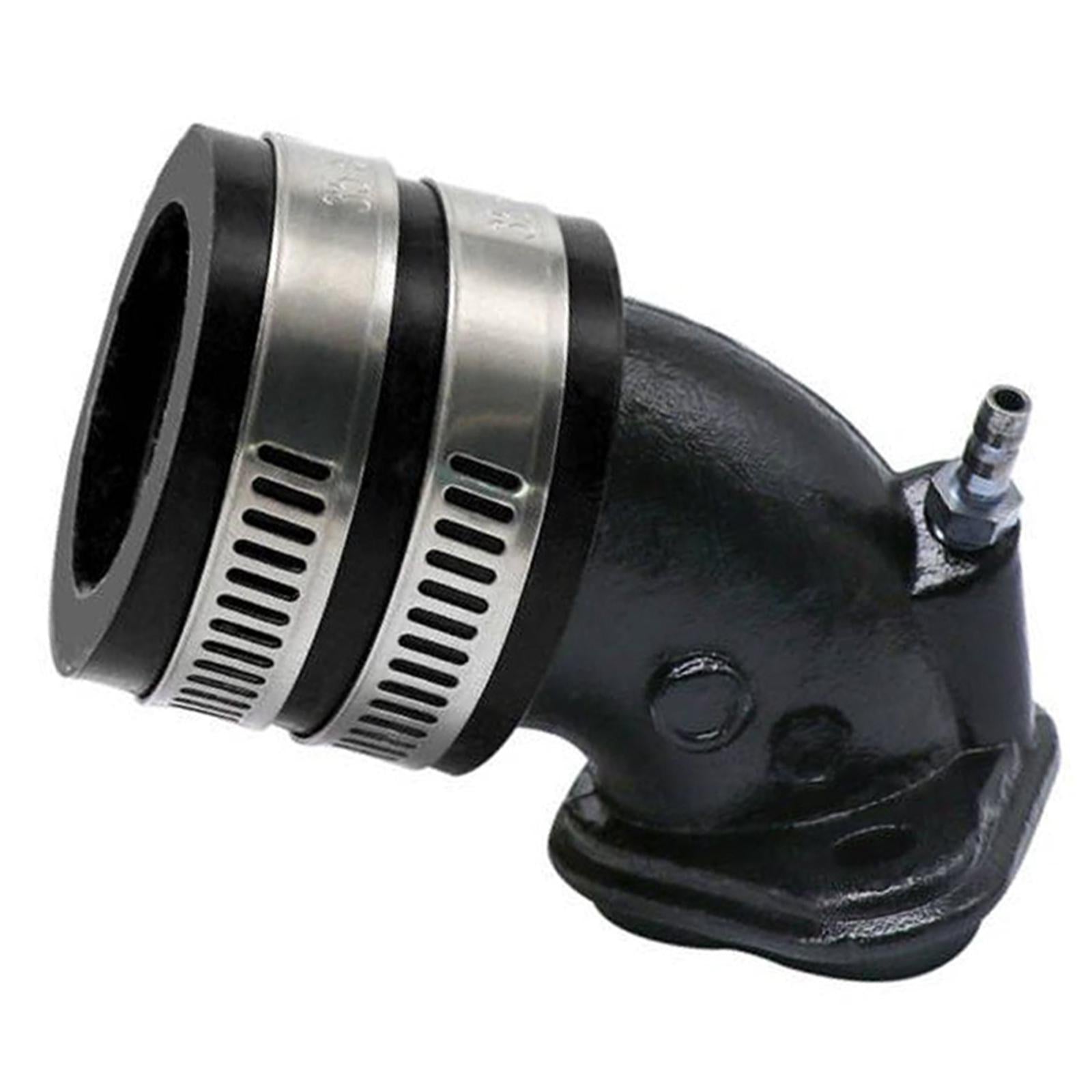 Carburetor Manifold Intake Pipe Replace Part Fuel Supply Fits for Yamaha 100 Black