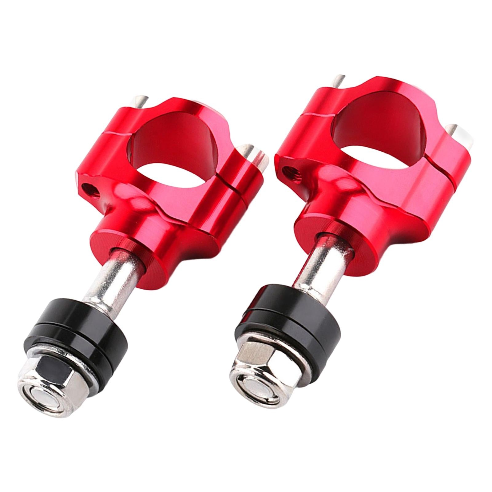 Motorcycle Handlebar Riser 28mm 1 1/8 inch Fit for Dirt Bikes Motorbike Red M10