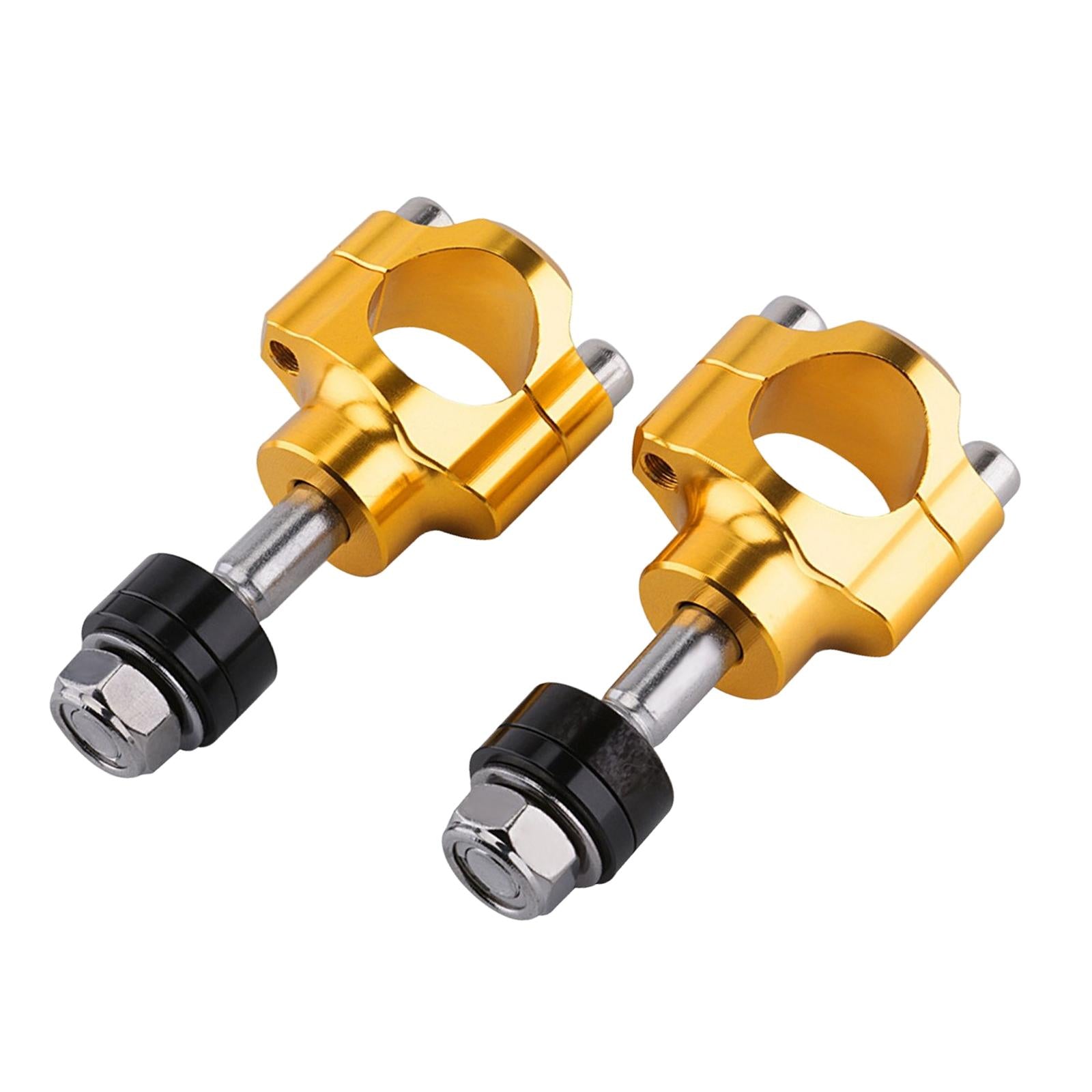 Motorcycle Handlebar Riser 28mm 1 1/8 inch Fit for Dirt Bikes Motorbike Gold M10