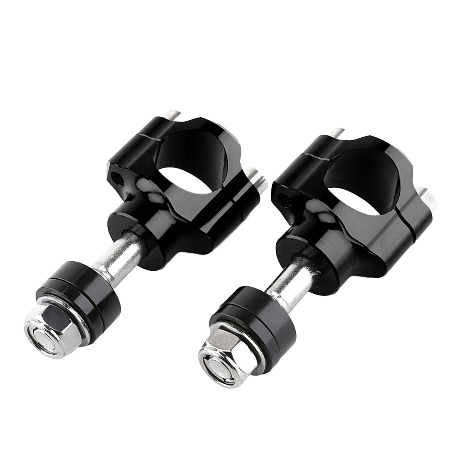 Motorcycle Handlebar Riser 28mm 1 1/8 inch Fit for Dirt Bikes Motorbike Black M10