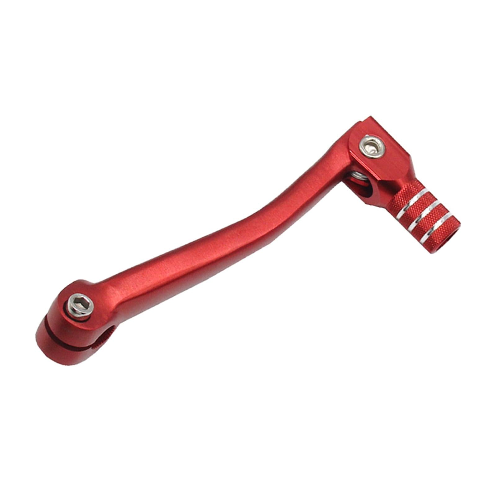 Motorcycle Gear Shift Lever CNC Aluminum for ATV Pit Bikes Dirt Bikes Red