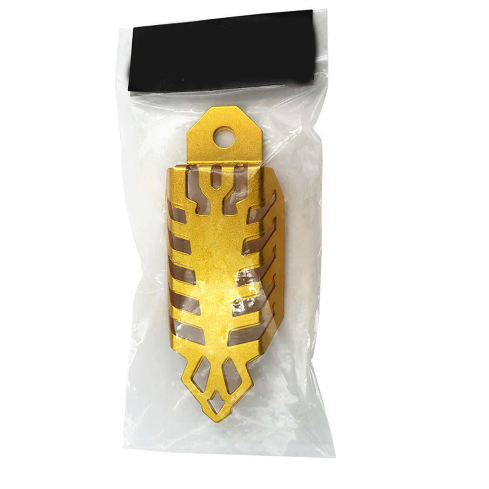 T6063 Aluminum Alloy Motorcycle Shock Absorber Cover Replaces Golden