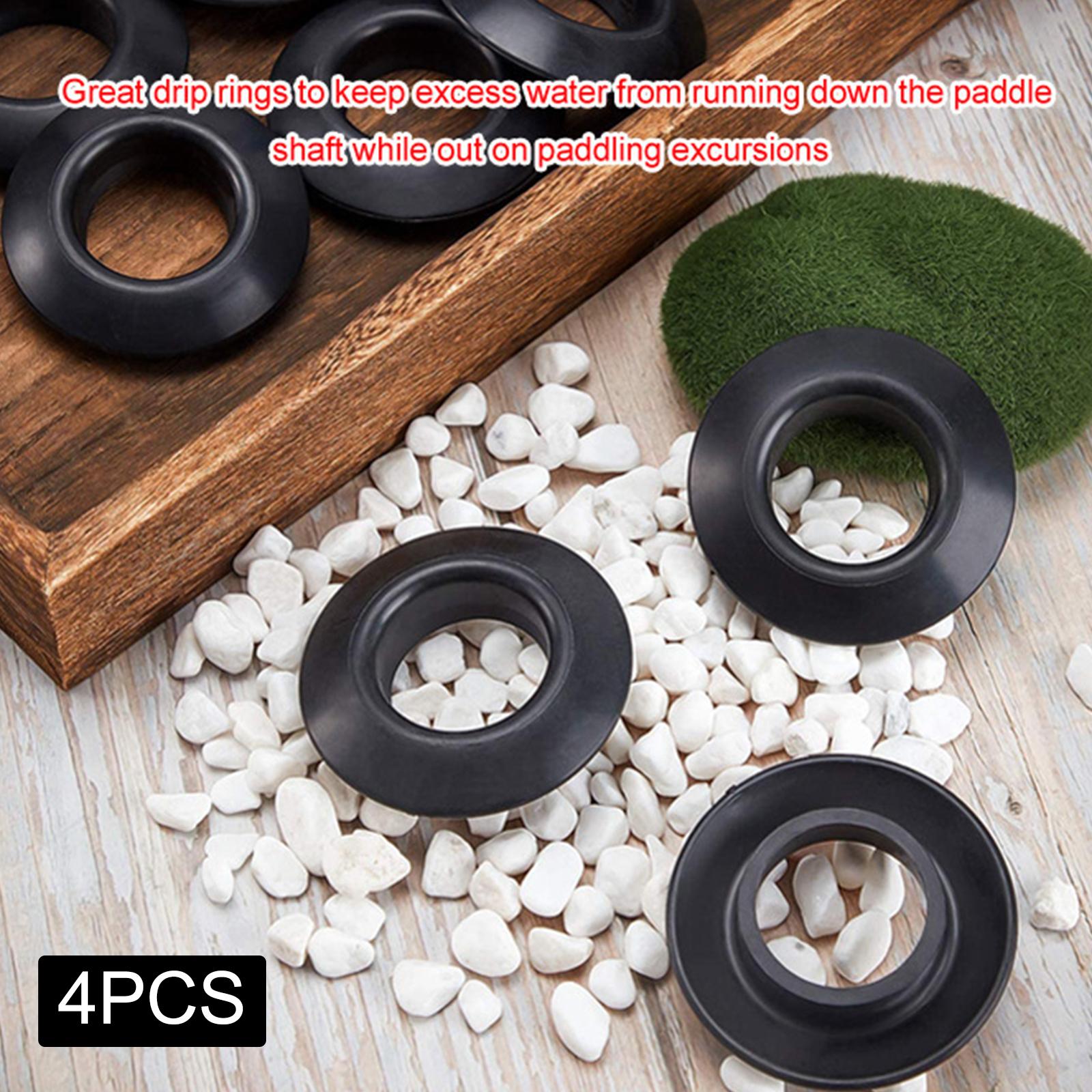 3xKayak Oar Paddle Shaft Drip Rings Fit for Kayak and Canoe Paddles Shaft