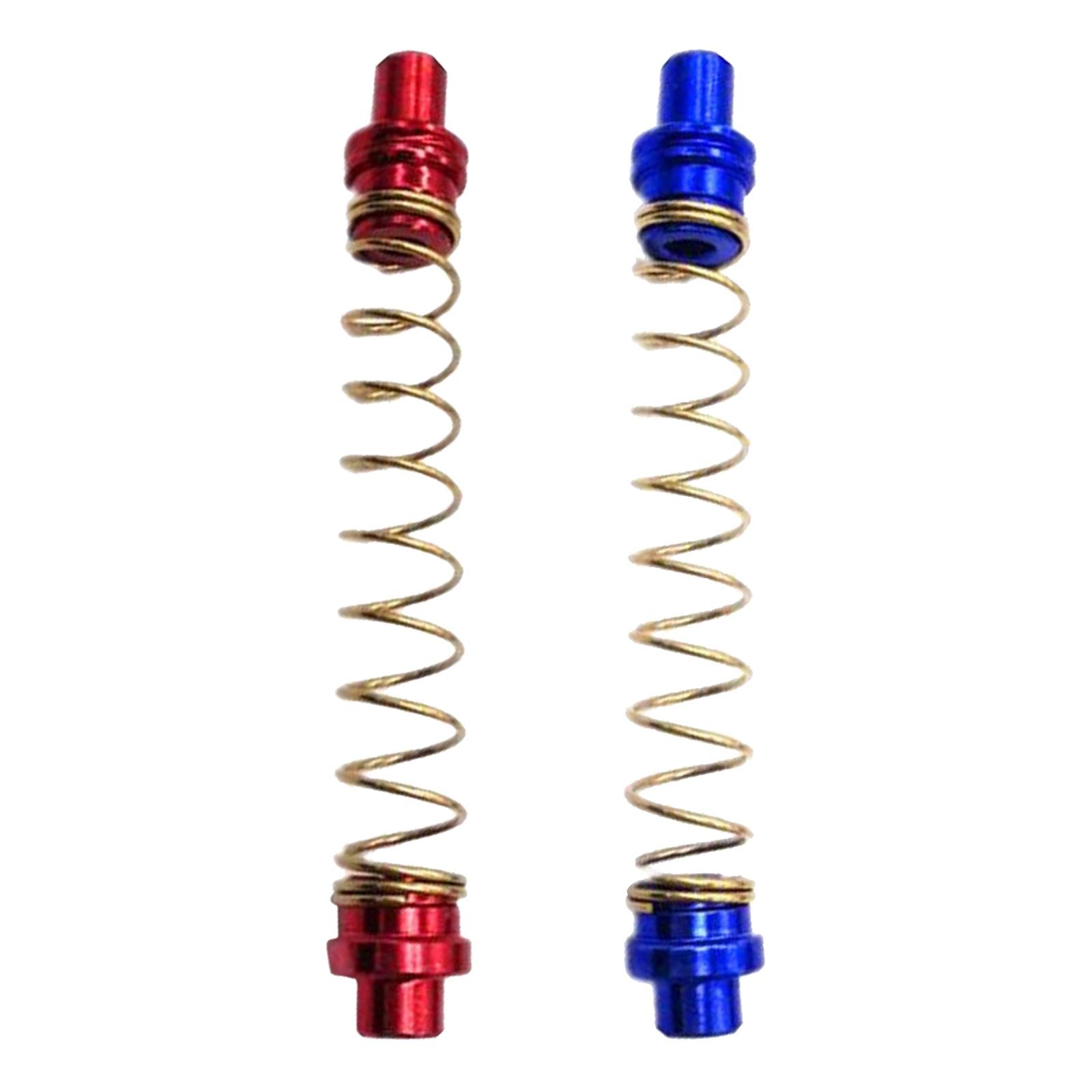 Motorcycle Brakes Springs Retractable Alloy Head for Most Motorbikes Red