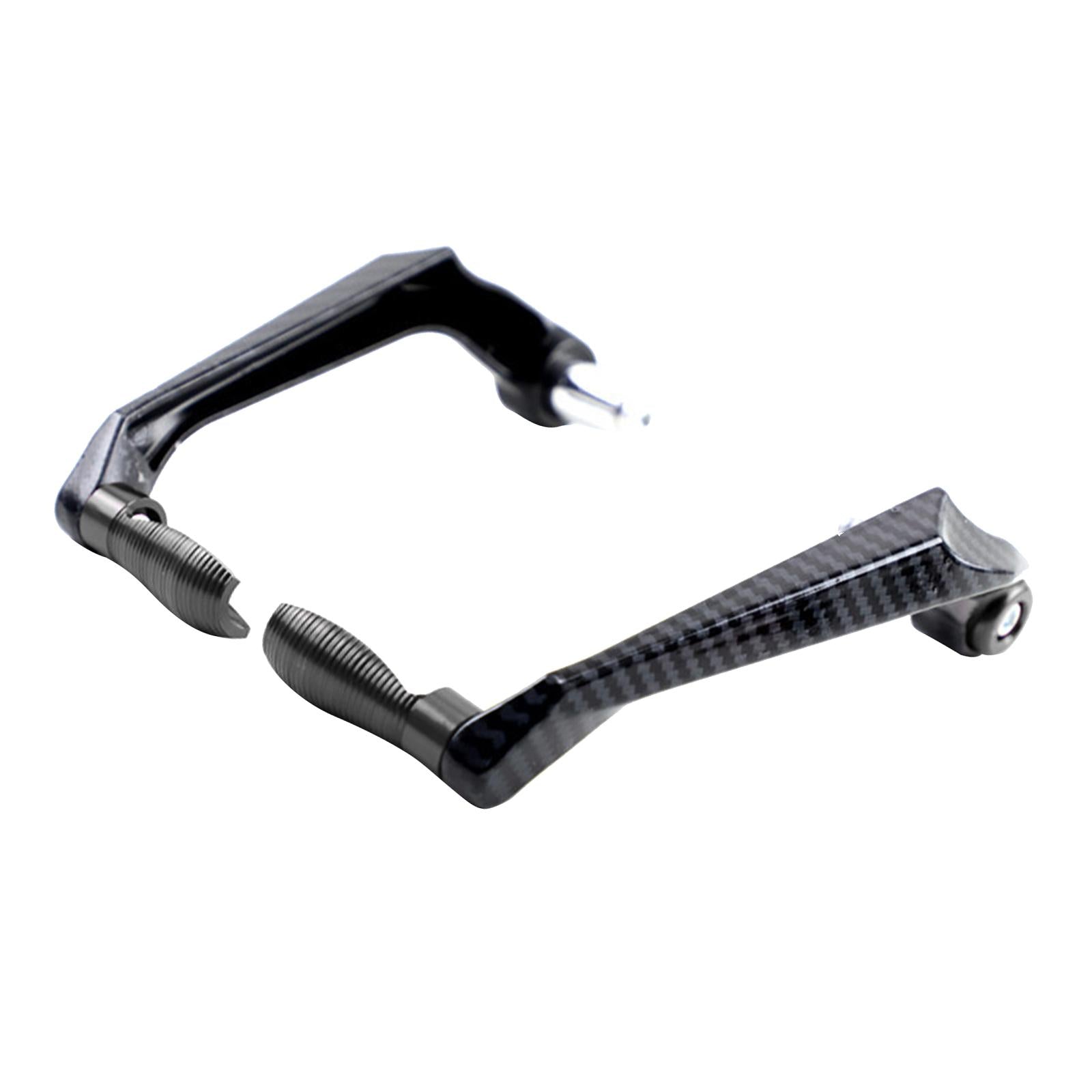 Motorcycle Brake Clutch Lever Guards Handlebar Protector Motorbike Black