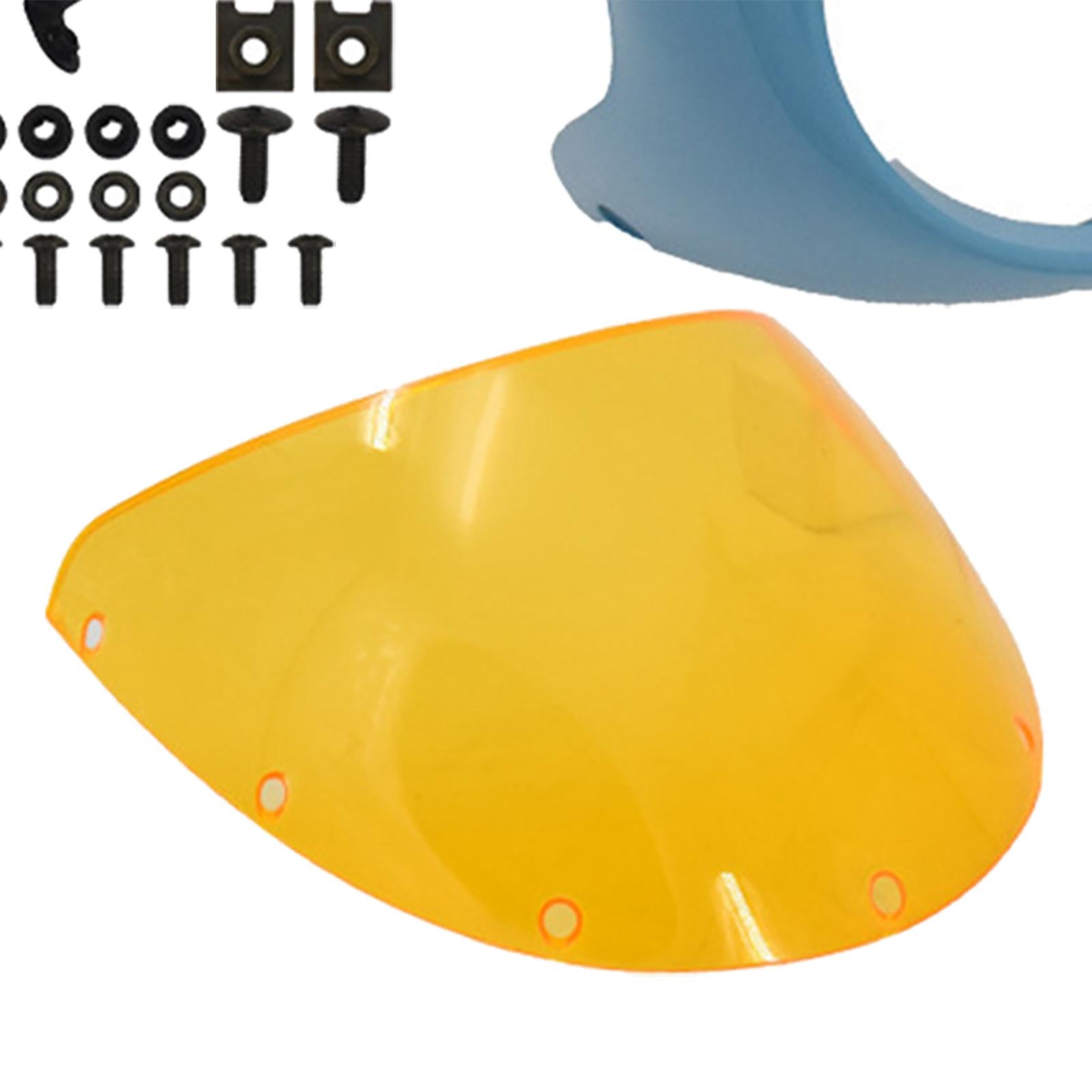 Headlight Fairing Windscreen Deflector Novelty Replace Fit for Motorbike