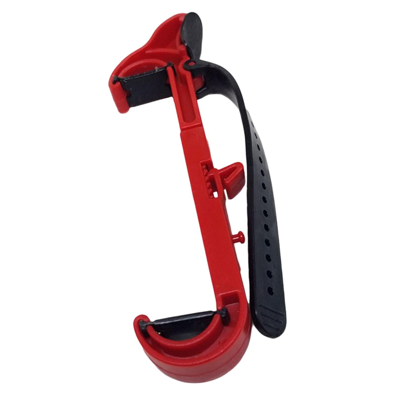 2xCar Steering Wheel Phone Holder Mount for Samsung S21/S20/S10/Note 10 Red