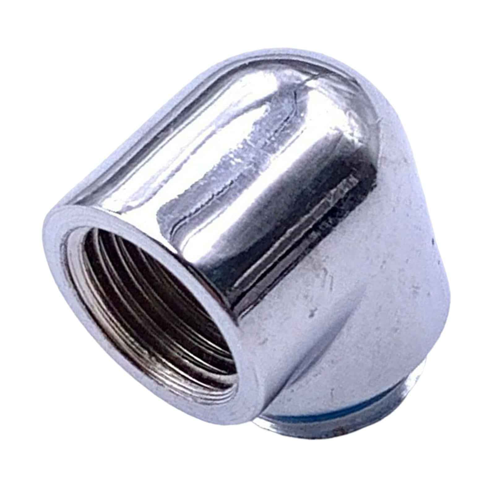 Extender Fitting 90 Degrees for PC Water Cooling System Accessories Silver