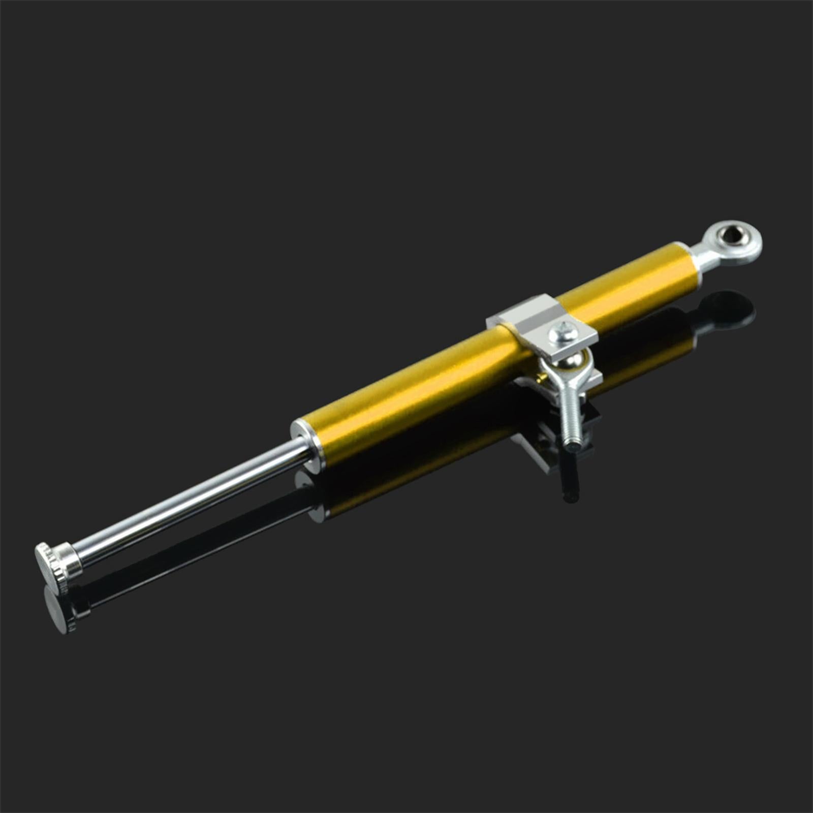 Universal Motorcycle Steering Damper Aluminum for Motorbike Spare Parts Gold