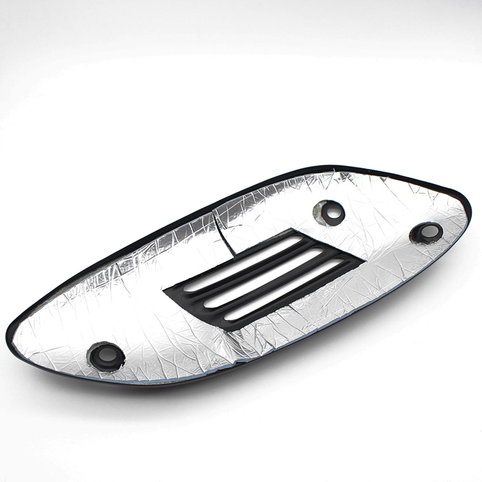 Motorcycle Exhaust Heat Shield Cover Black Guard for Vespa GTS 300 250