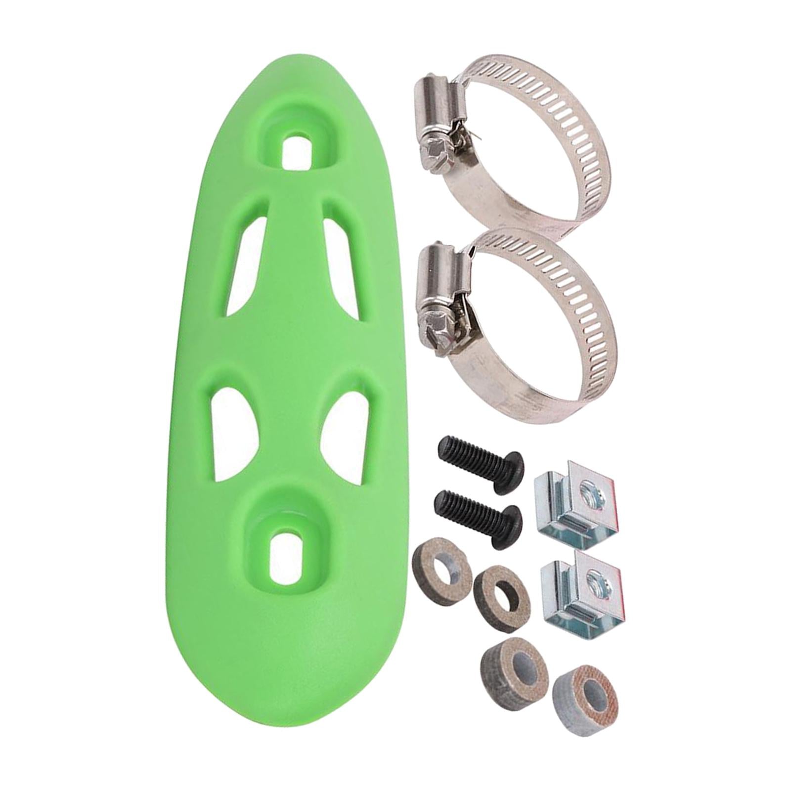 Exhaust Heat Shield Exhaust Pipe Shield for Motorcycle Direct Replaces Green 