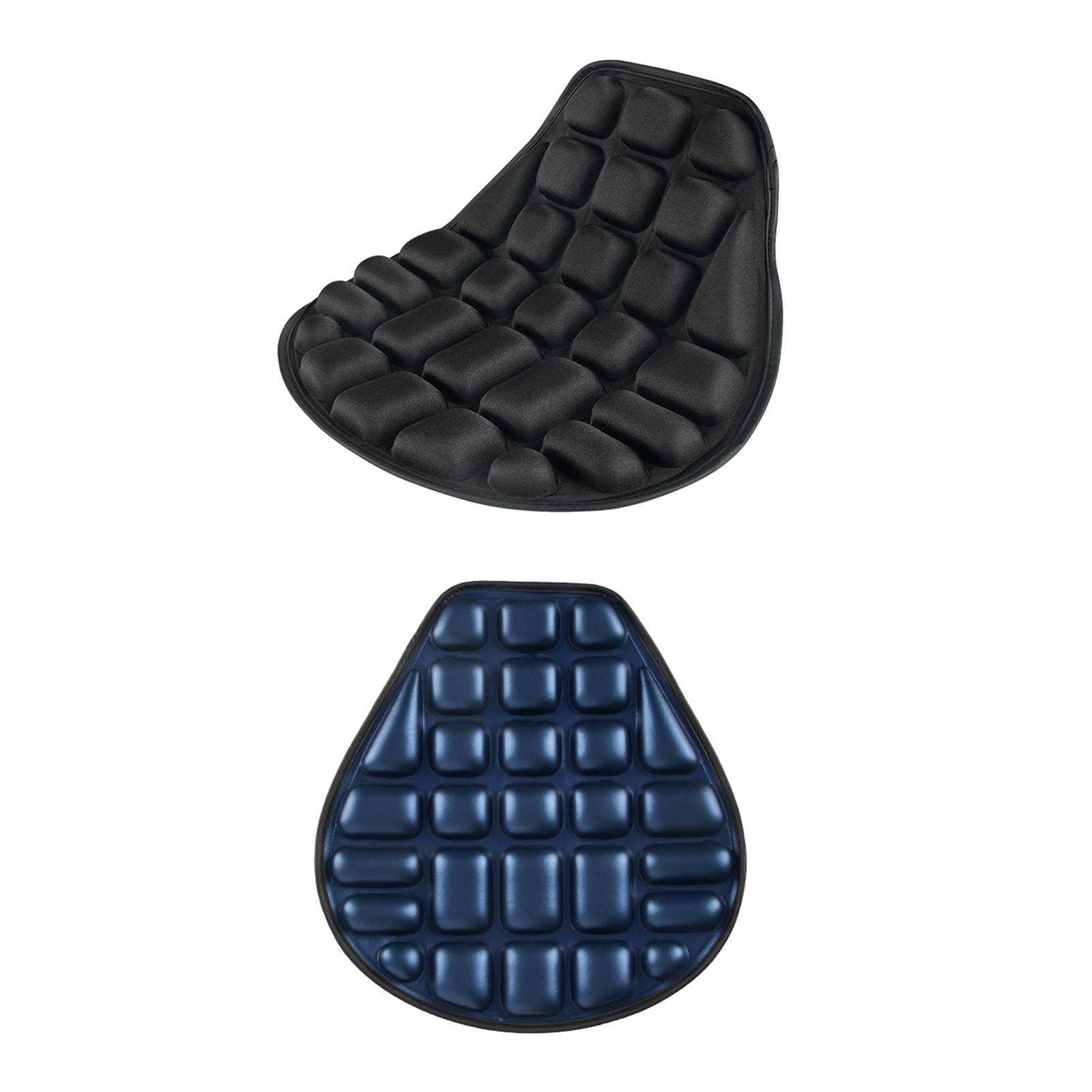 Motorcycle 3d Shock Absorption Saddles for Riding Black