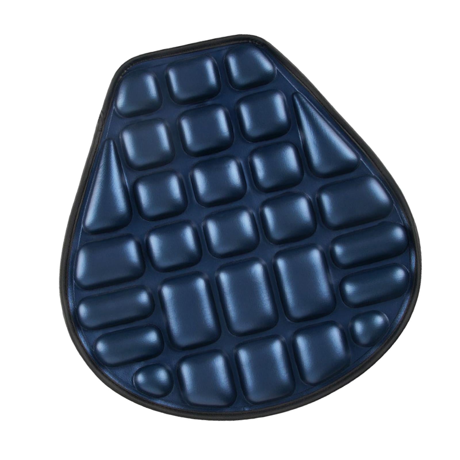 Motorcycle 3d Shock Absorption Saddles for Riding Blue