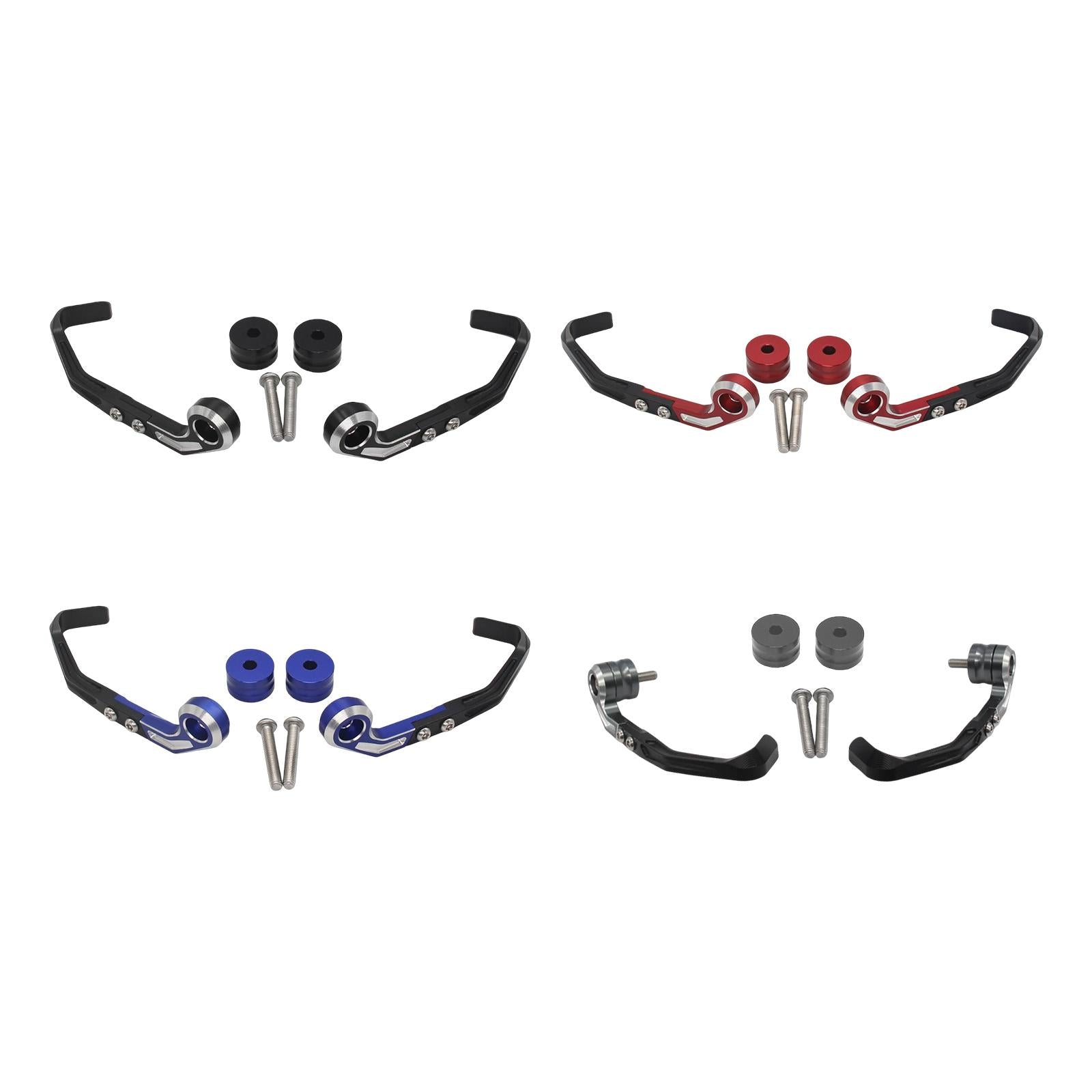 Motorcycle Brake Clutch Lever Guards Falling Protection for BMW S1000R Black