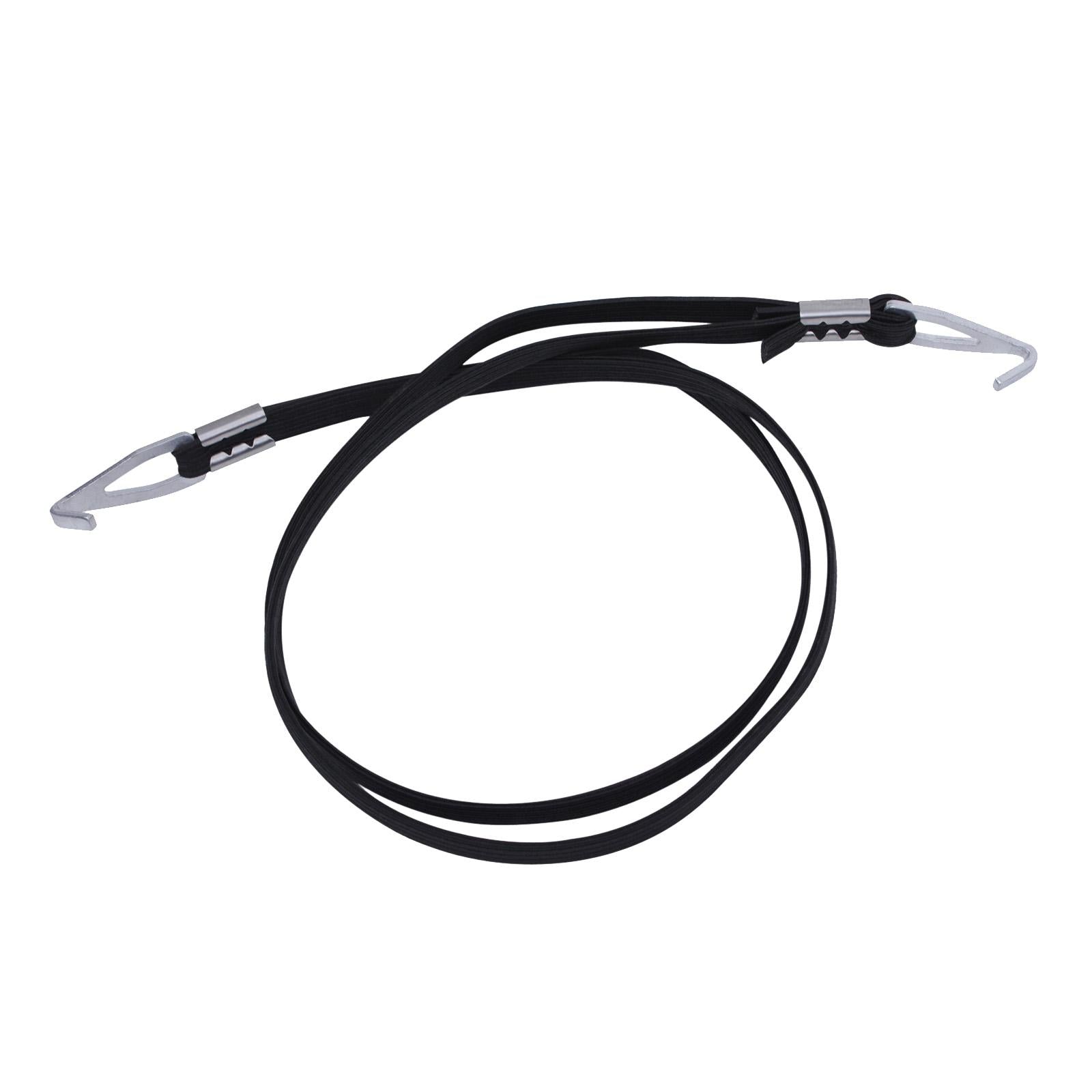 Bike Luggage Strap Lashing Strap Flat for Securing Cargo Fixing Tent Black