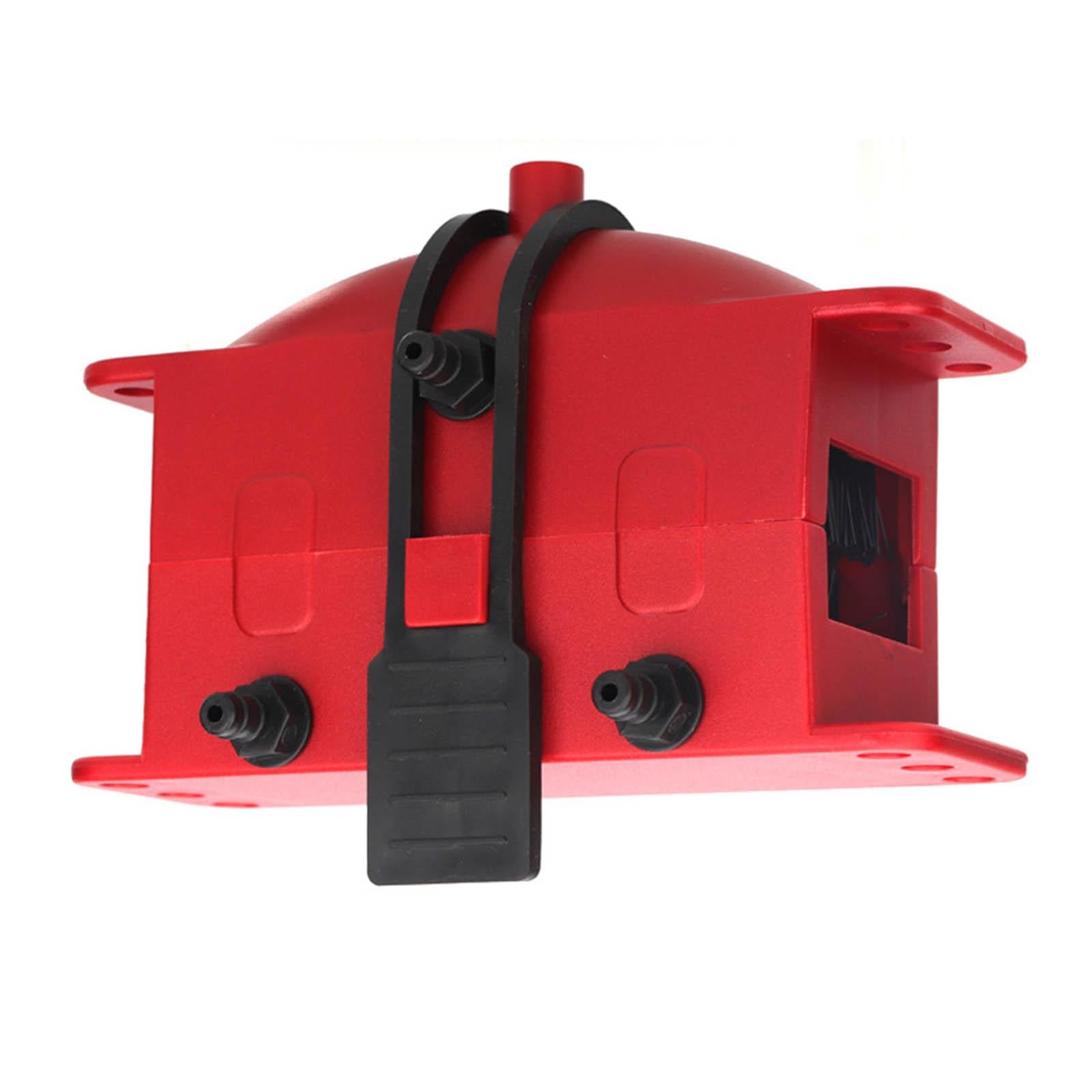 Motorcycle Chain Cleaner Maintenance Tool Spare Parts Red