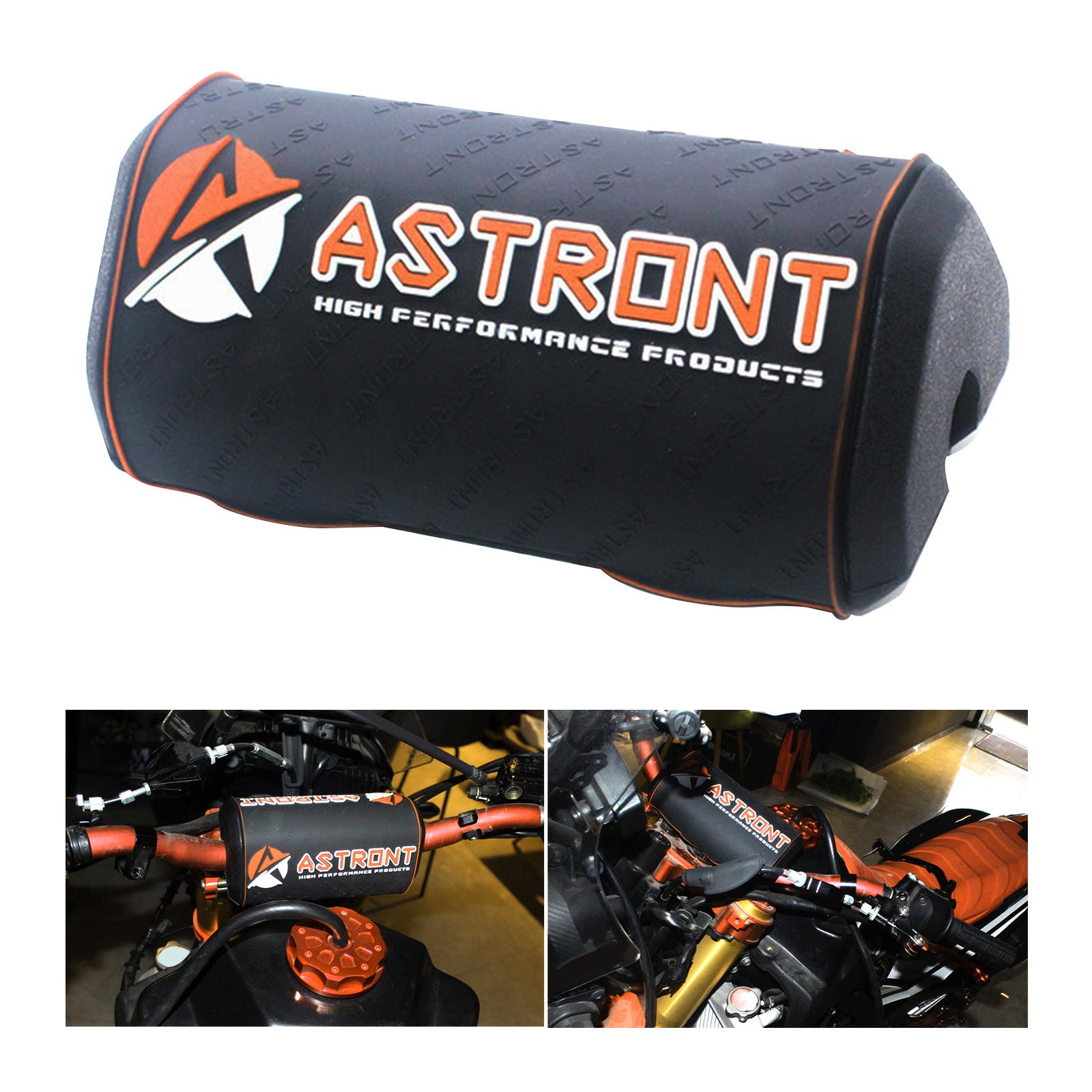 Universal Motorcycle Handlebar Pad for 7/8" 22mm Handle Bar Orange