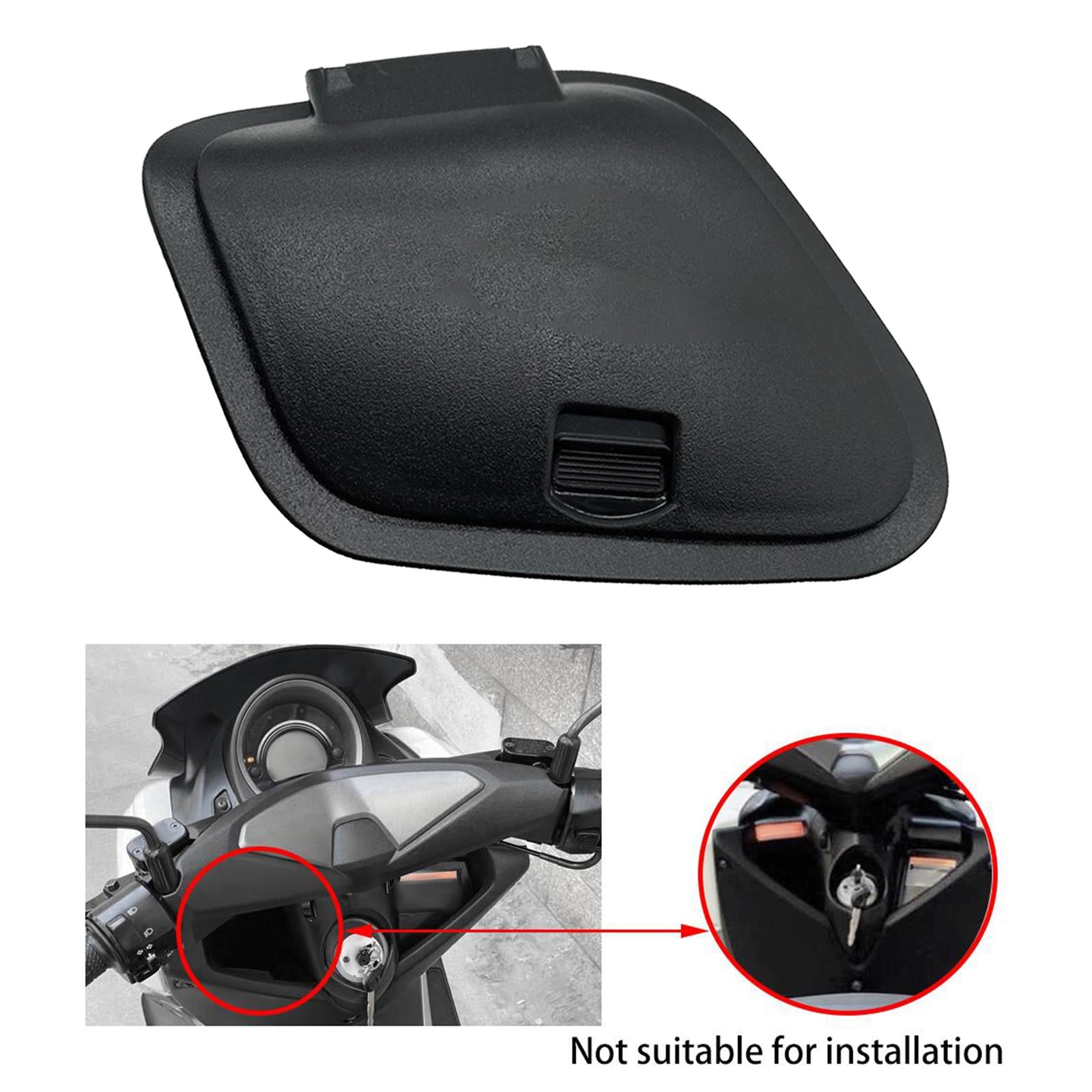 Side Pocket Cover Charger Cap Durable for Yamaha 155 V2 2020-2022