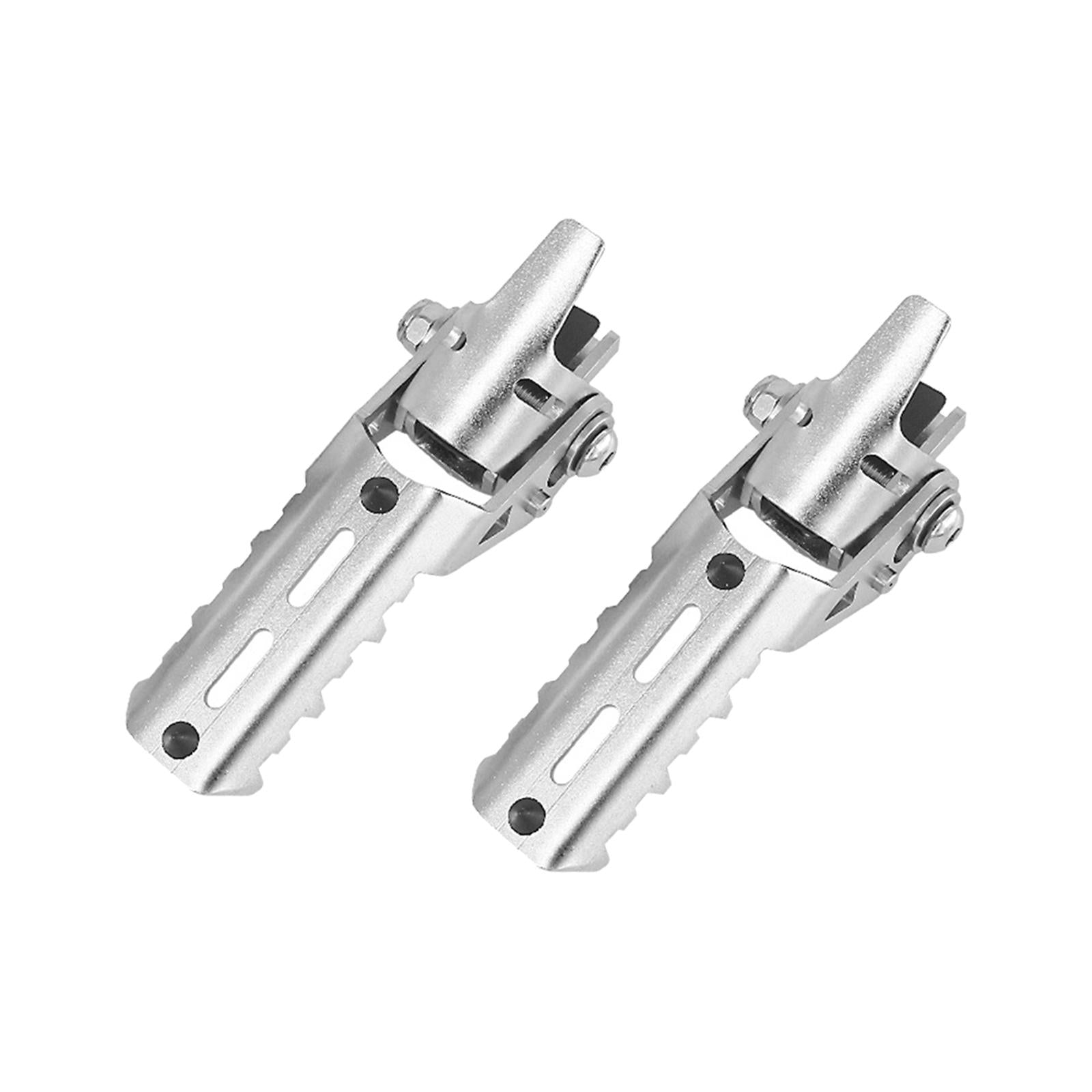 Motorcycle Highway Front Foot Pegs Replacement for BMW R1250GS Durable Silver