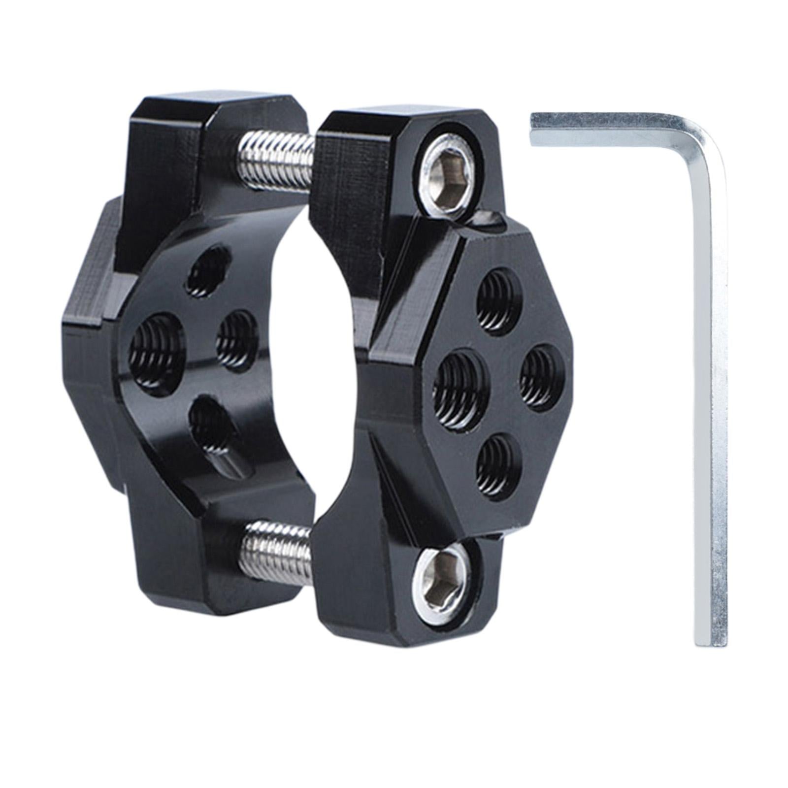 4xPressure Code Stent Bumper Clamp Decoration Motorcycle Headlight Mount