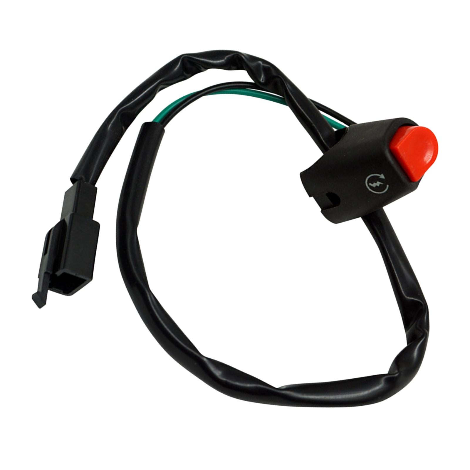 4xMotorcycle Modification Start Ignition Switch Handlebar Mount Durable Sturdy