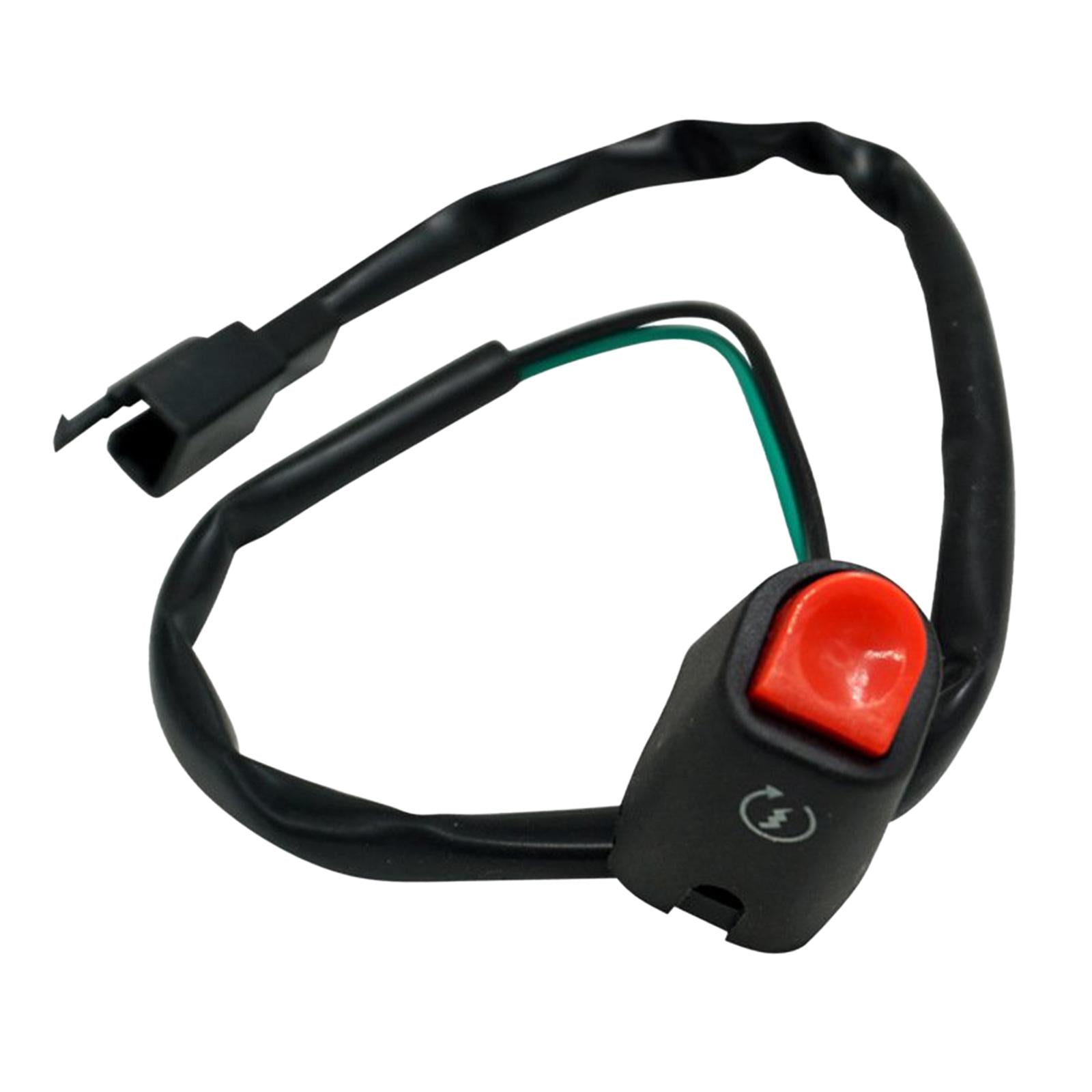4xMotorcycle Modification Start Ignition Switch Handlebar Mount Durable Sturdy