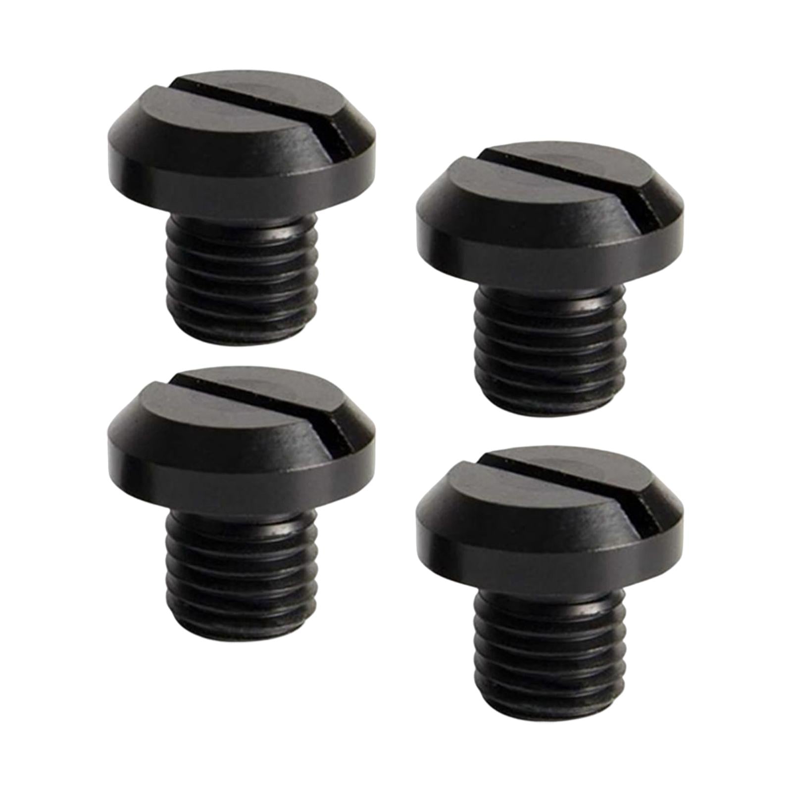 4x Motorcycle Mirror plug Screw Bolts M10 Metal Accessories Left