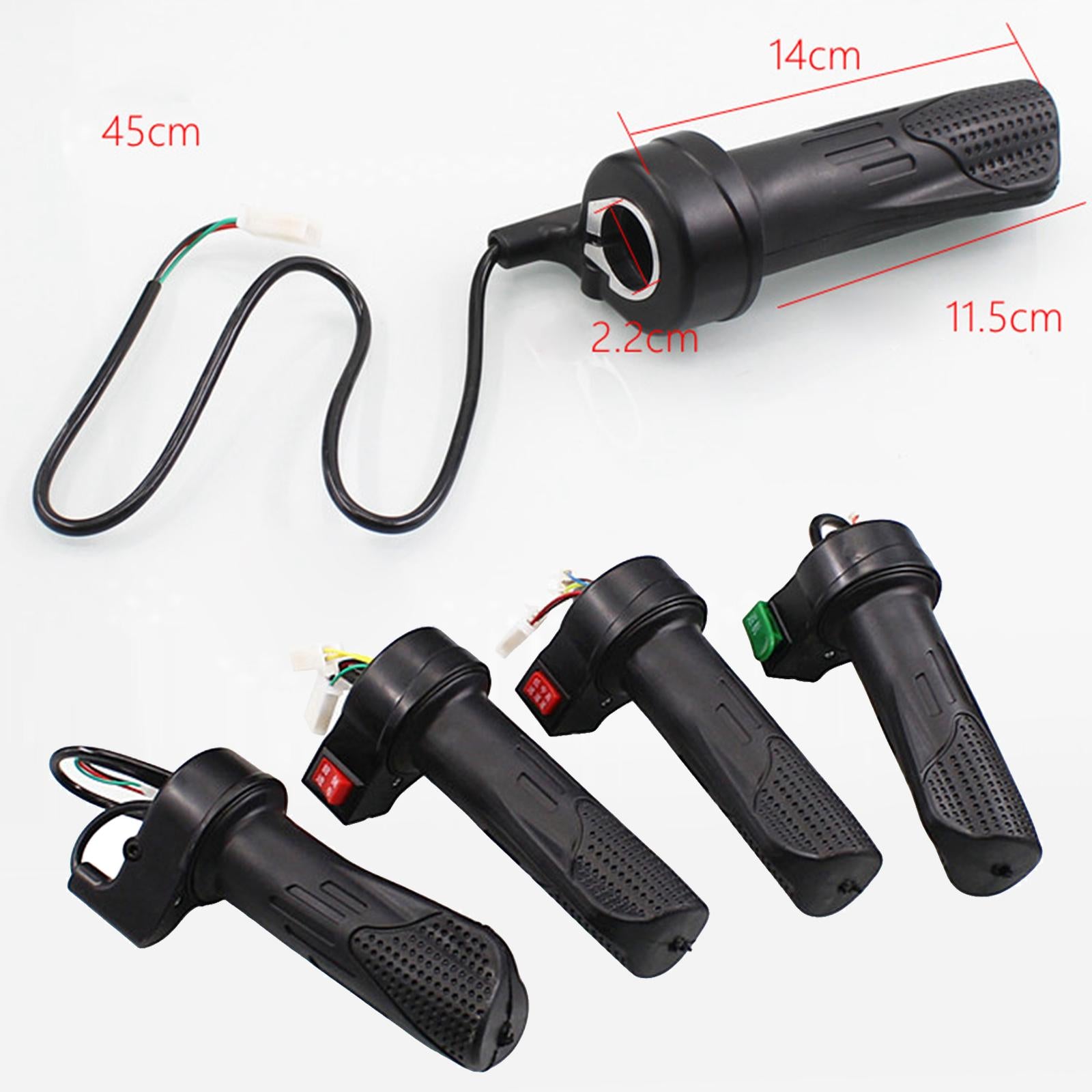 electric Bike Handlebar Grip Accessory Replaces Premium No Function 