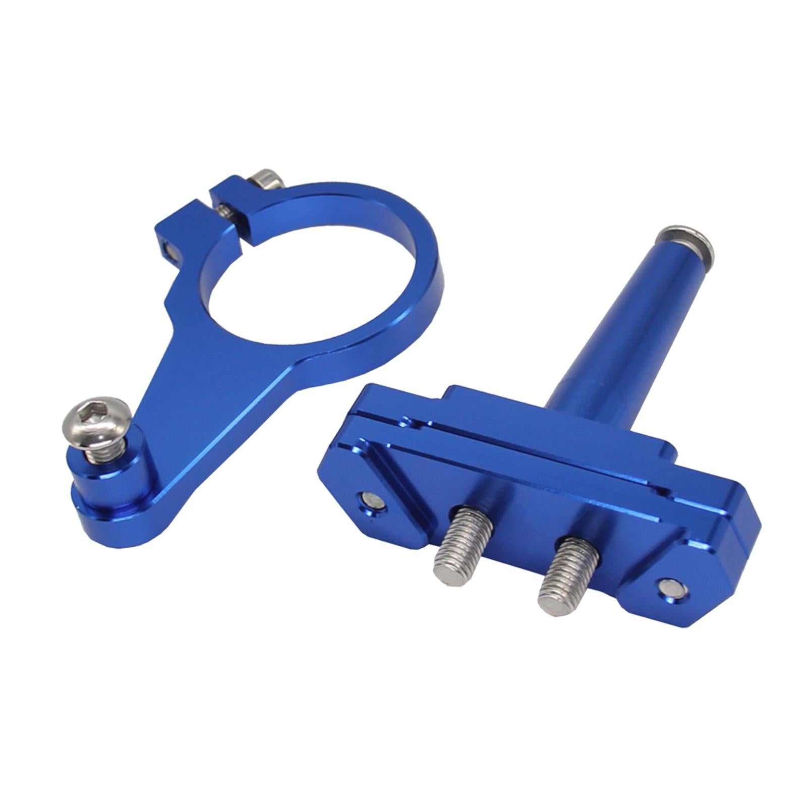 Motorcycle Steering Damper Stabilizer Bracket for Yamaha Yzf R15 V3 Blue