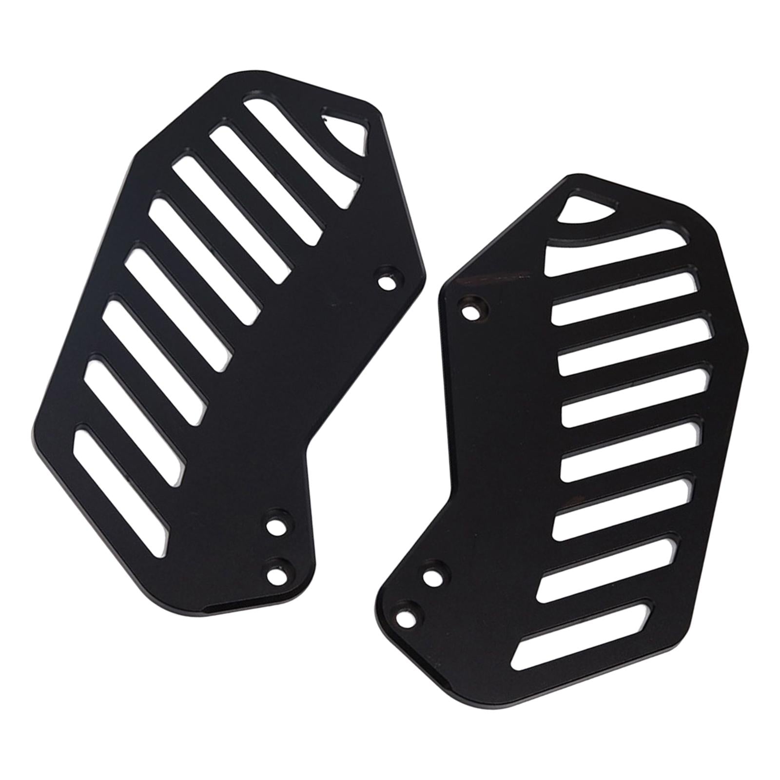 2x Electrocar Front Foot Pedals Pads for Mqis Premium Spare Parts Black