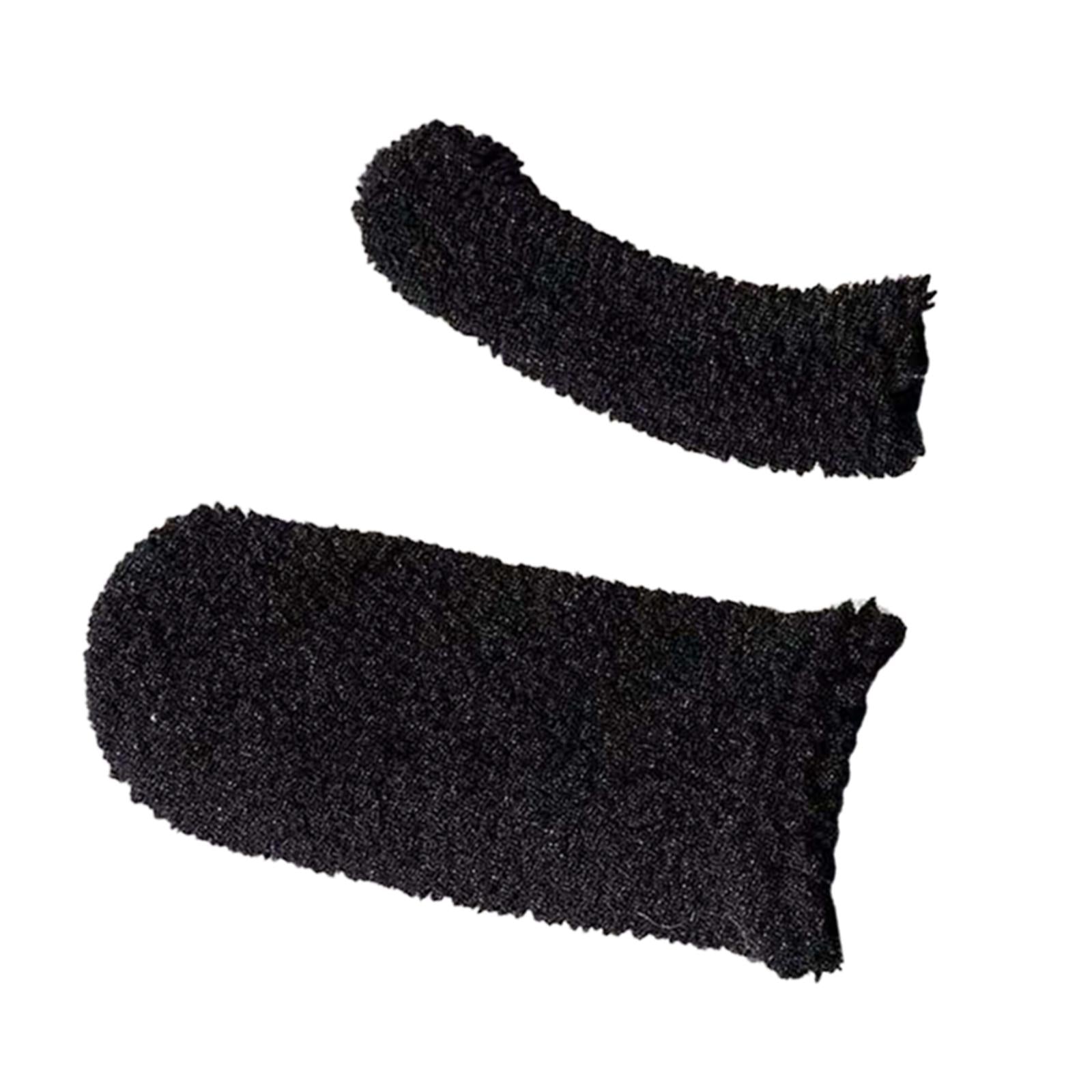 4x Motorcycle Handlebar Gloves Motorbike Handle Bar for Motorbike Black