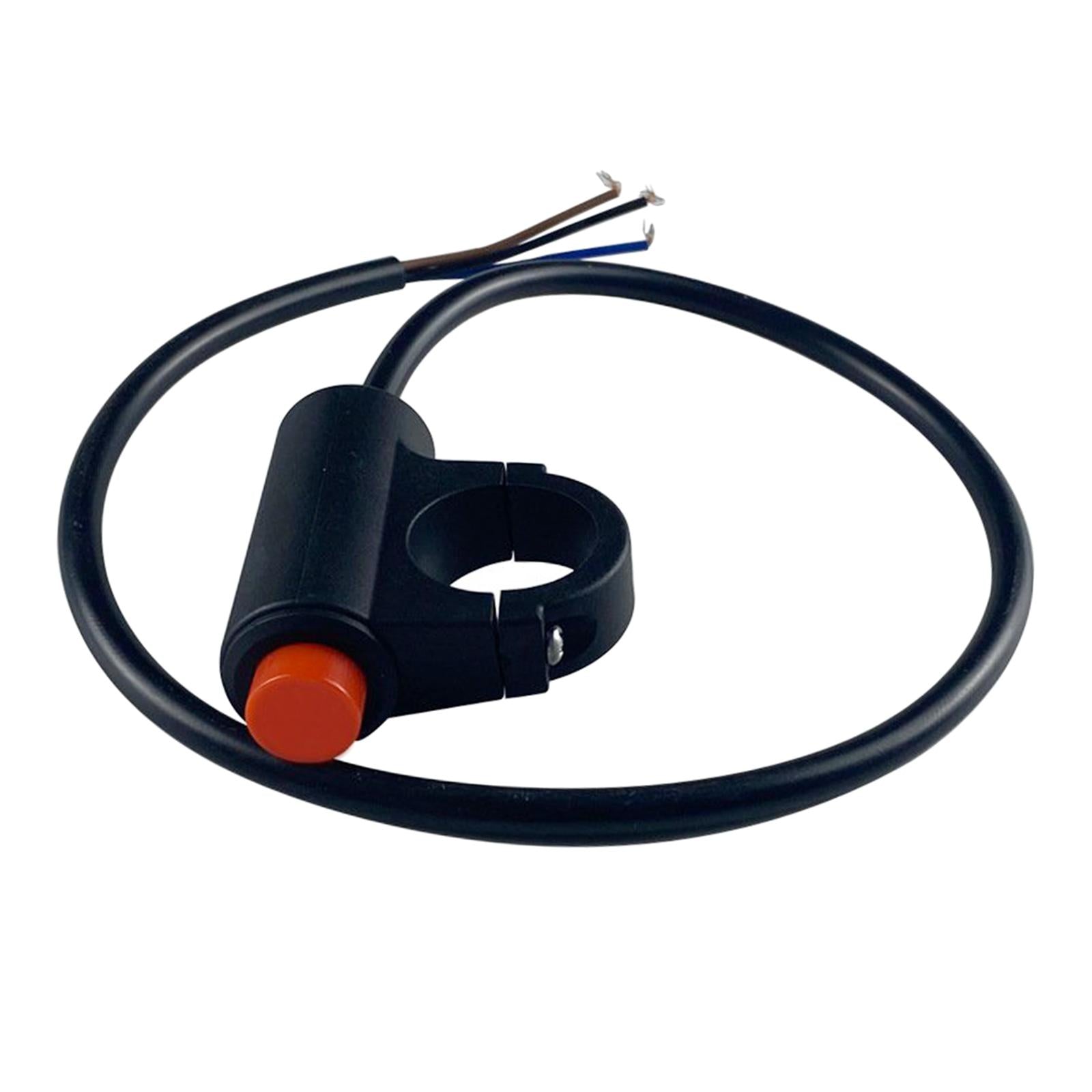 3xMotorcycle Hazard Light Switch Button for Motorbike Modified Parts style B