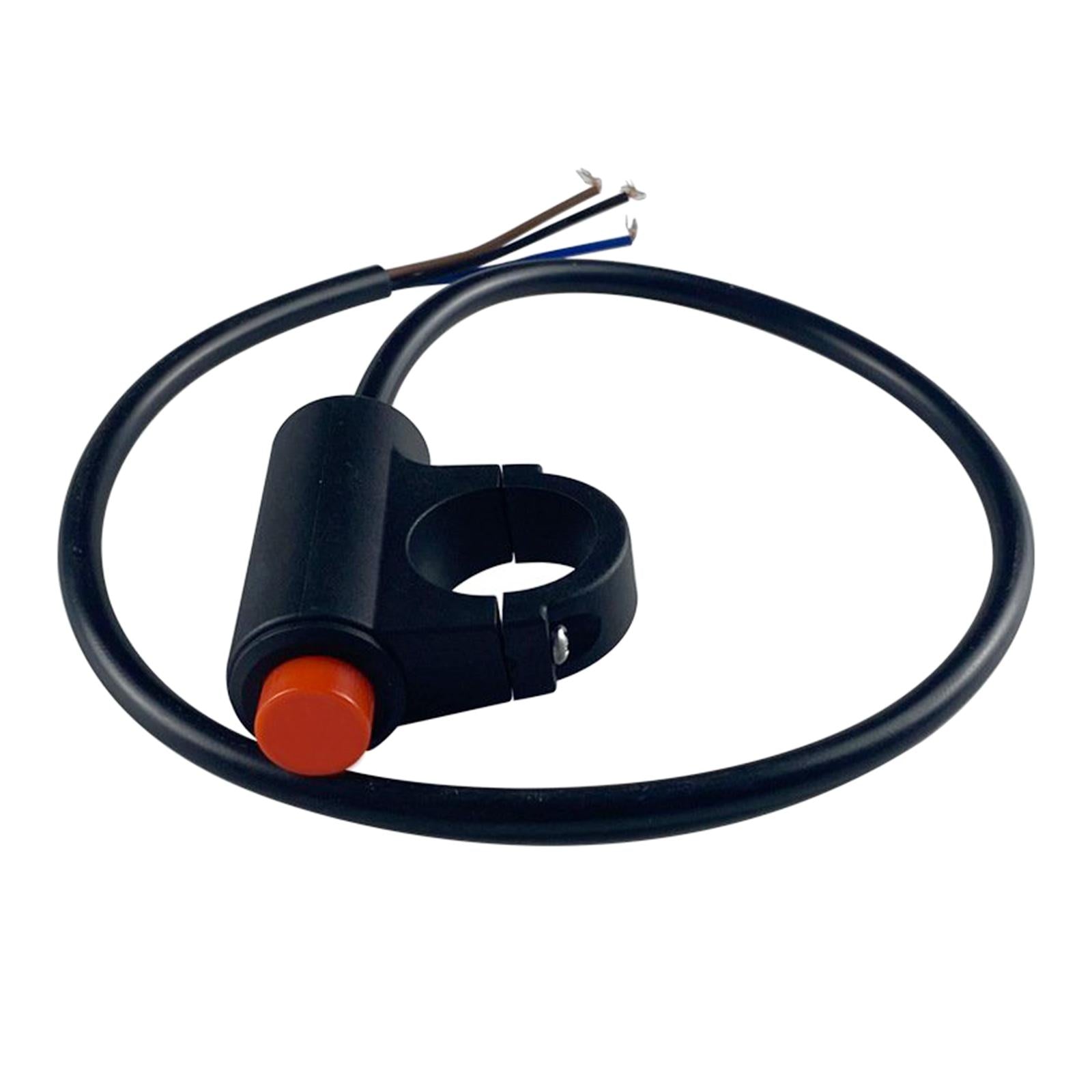 3xMotorcycle Hazard Light Switch Button for Motorbike Modified Parts style B