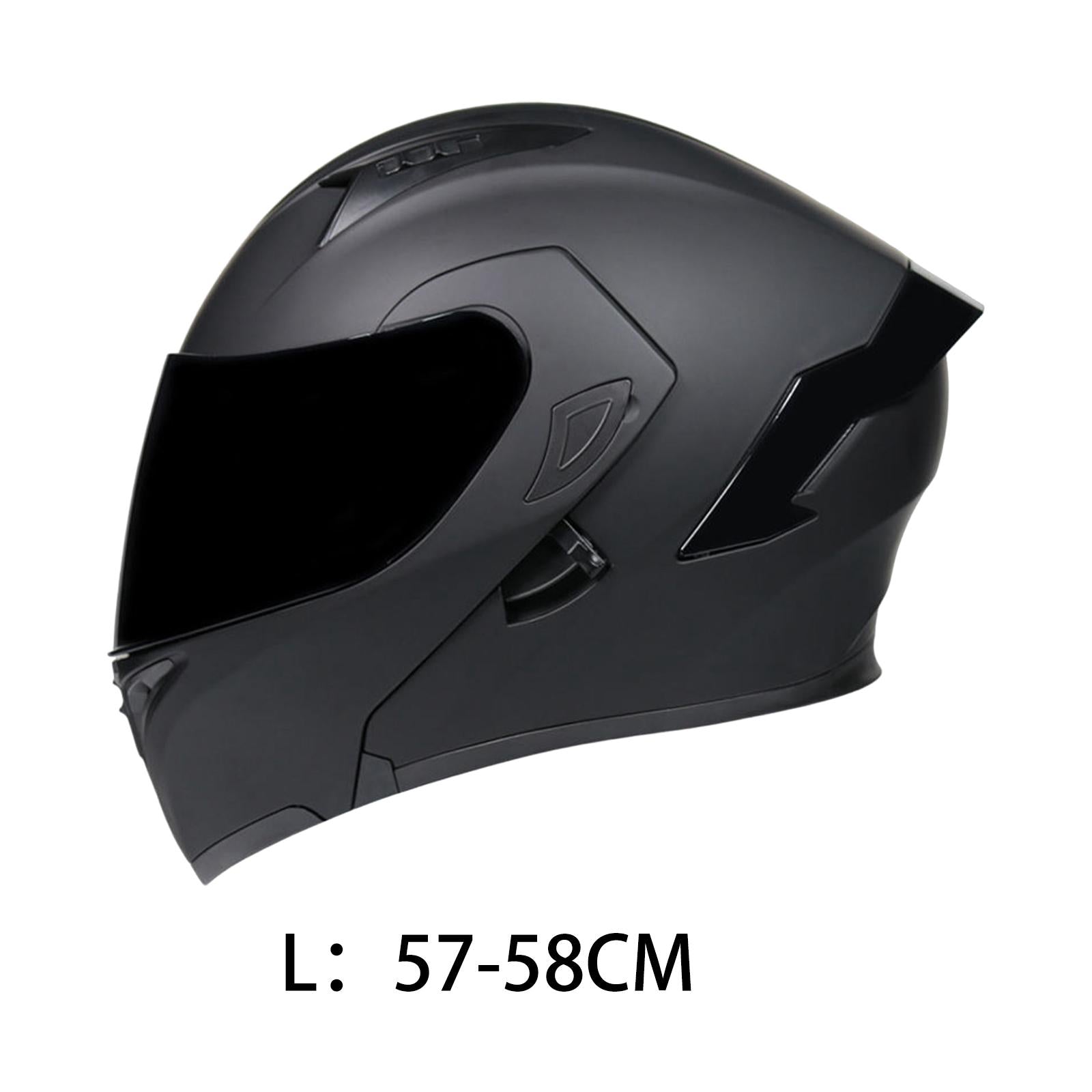 Street Bike Helmet Lightweight Anti Seismic for Adult Motorbike L